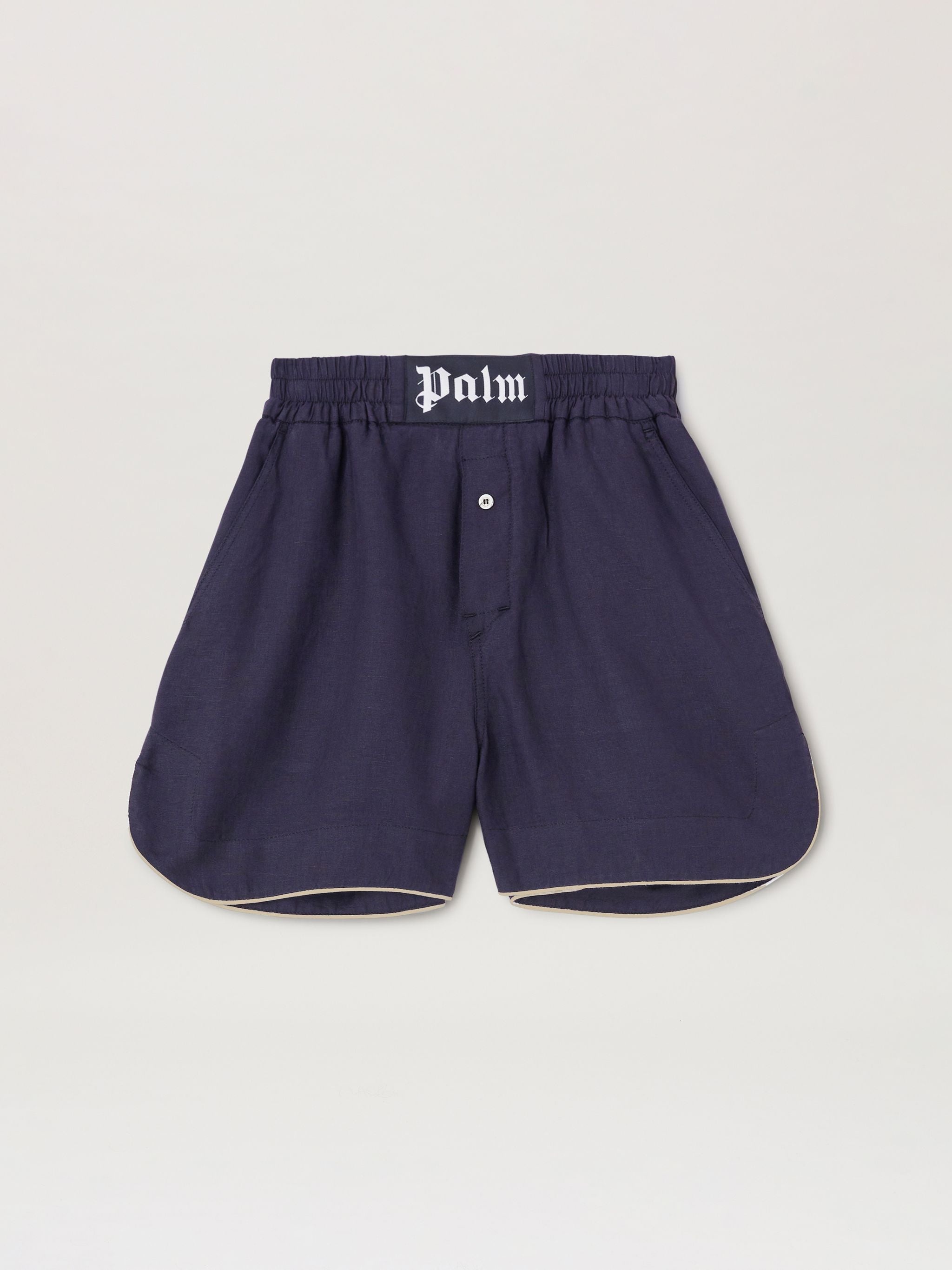 Linen Boxer Shorts - 1