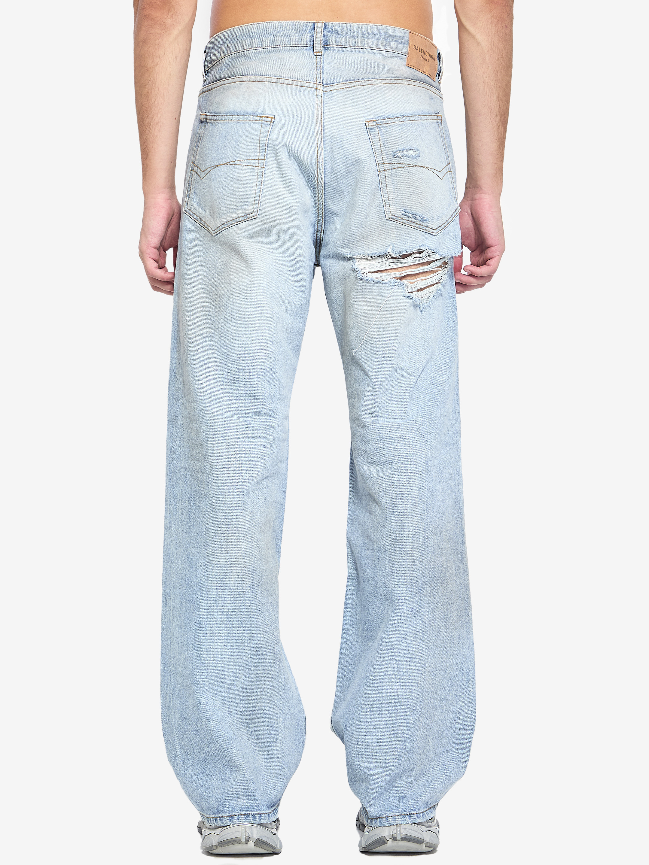 Distressed relaxed jeans - 3