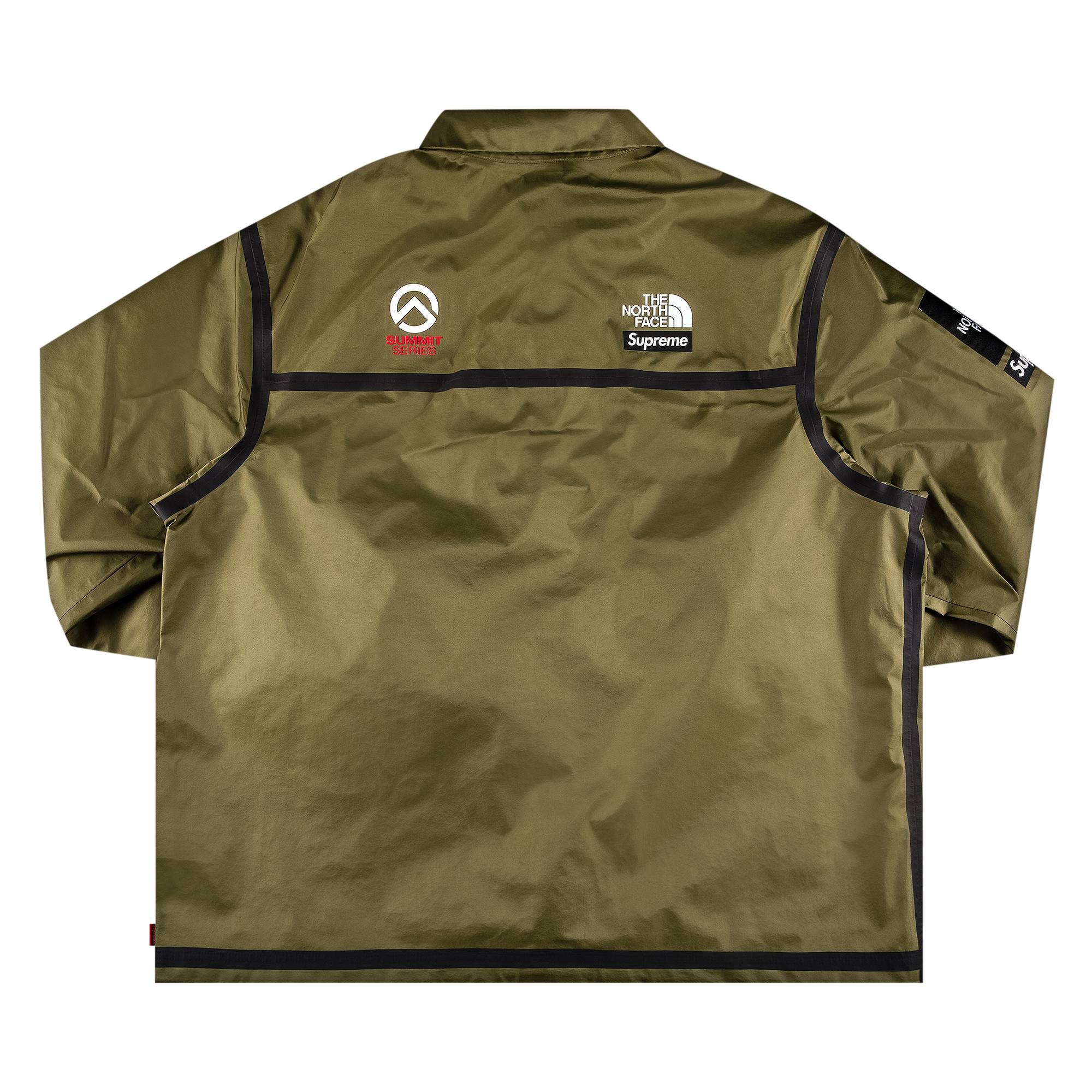 Supreme x The North Face Summit Series Outer Tape Seam Coaches Jacket 'Olive' - 2