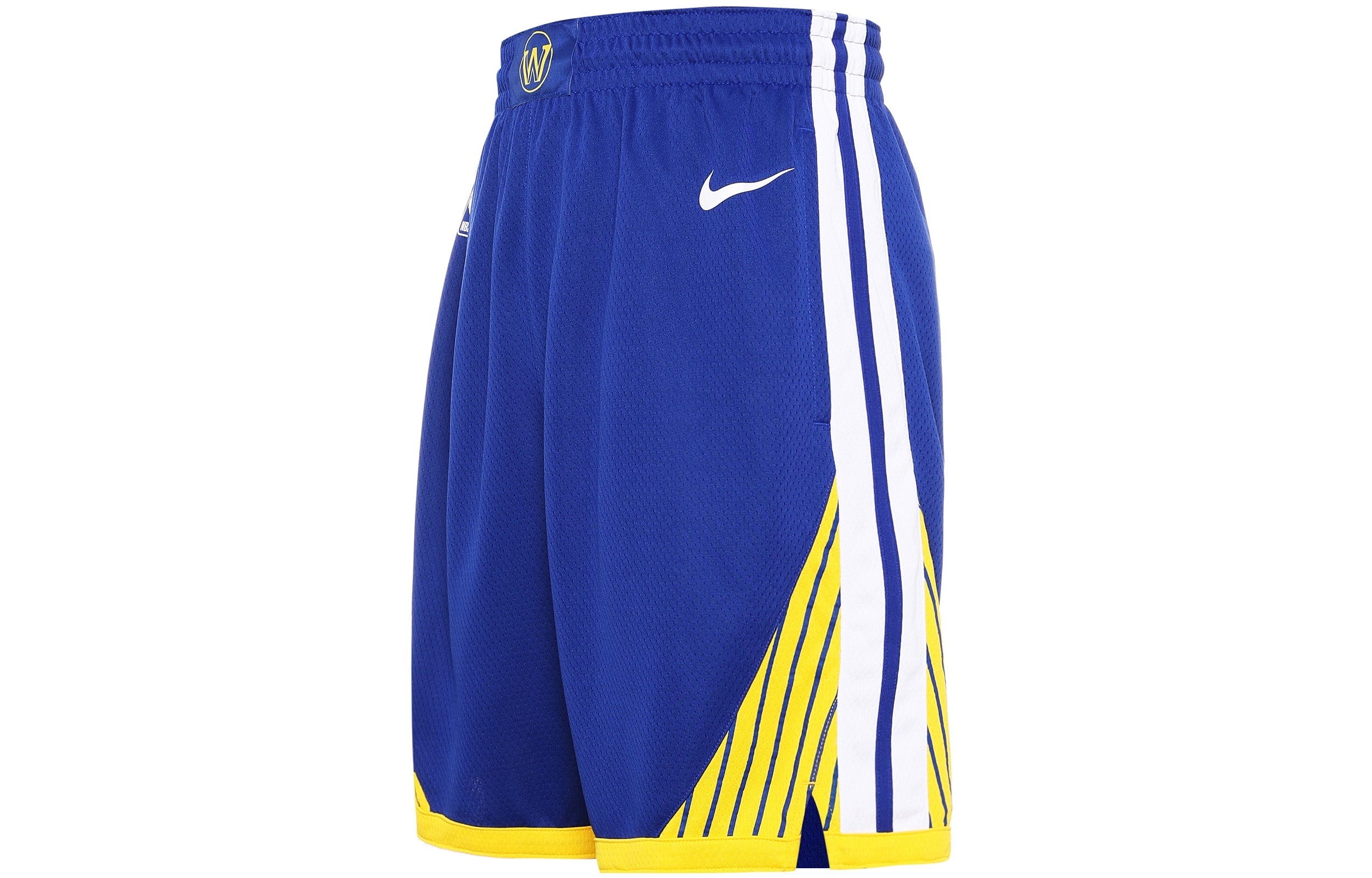 Nike NBA Team limited SW Fan Edition 19-20 Season Golden State Warriors Basketball Shorts Blue AV497 - 2