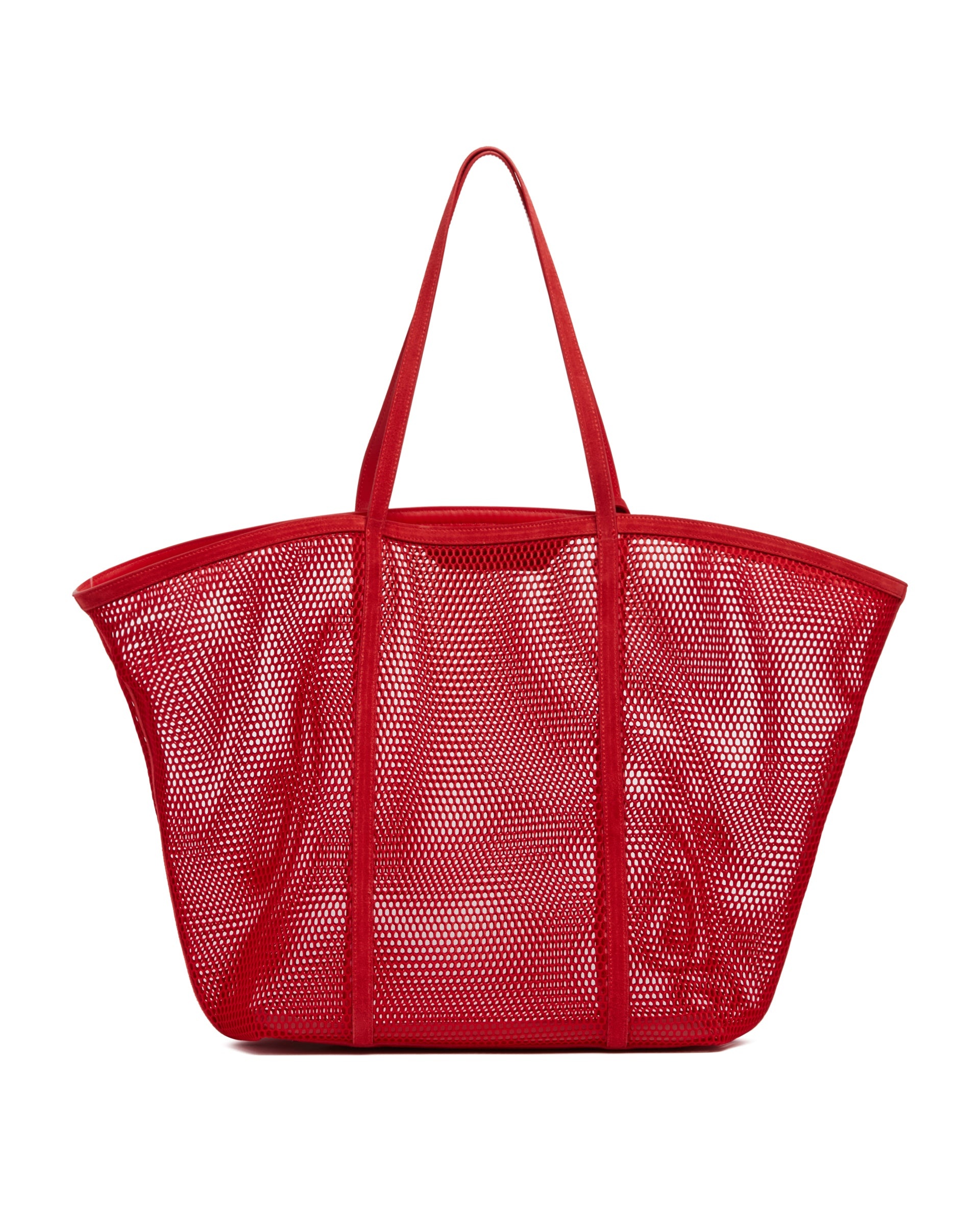 Red Mesh Shopping Bag - 7