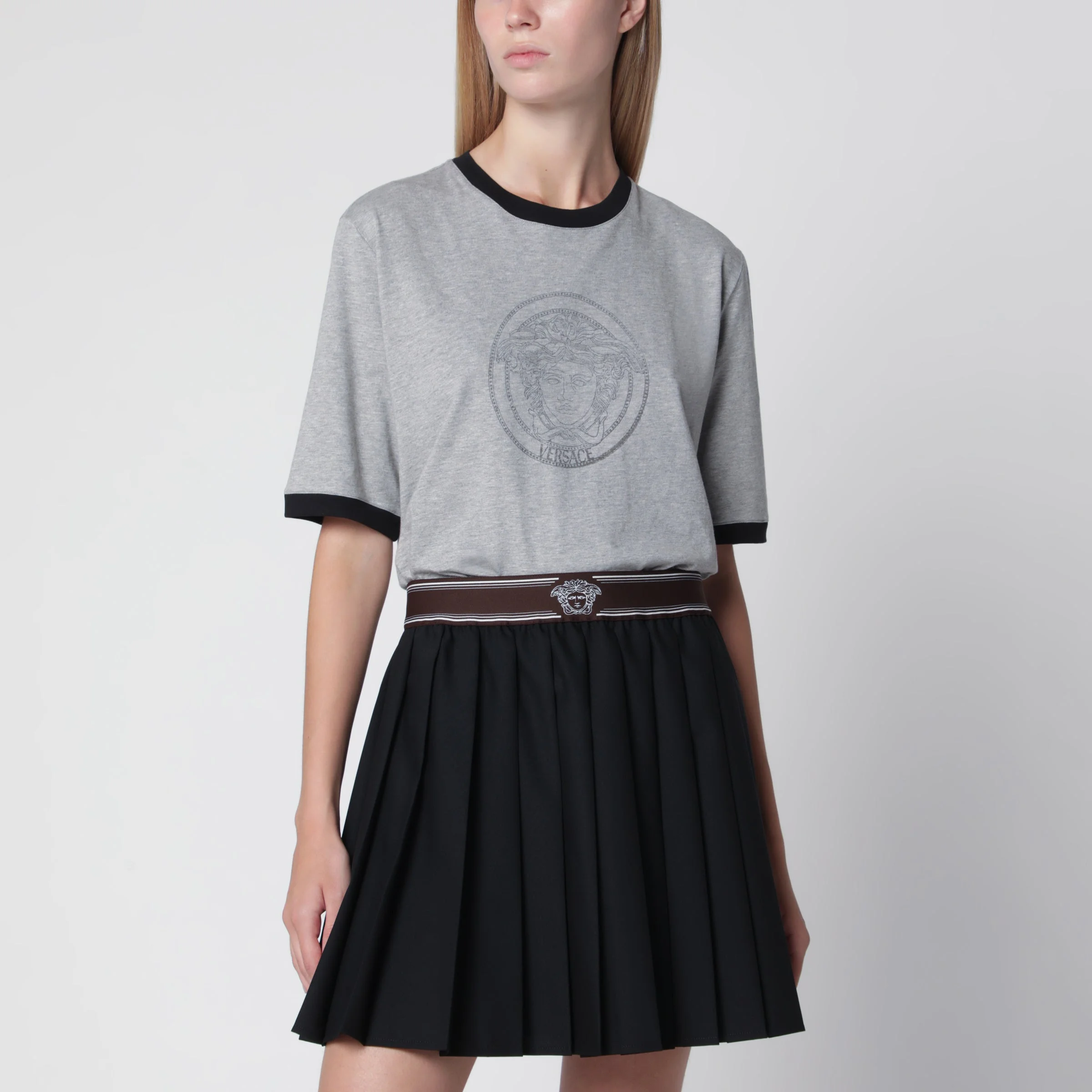 Cotton Jersey T-Shirt with Printed Logo - 1