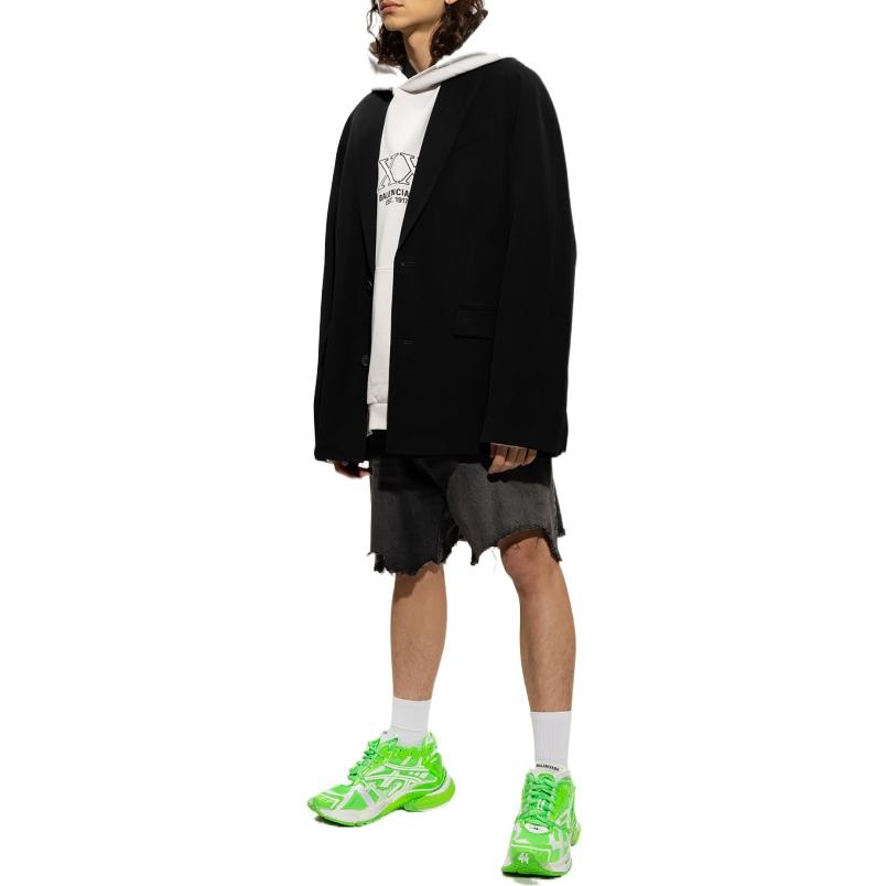 Balenciaga XXXL Oversized Popover Hoodie 'Off White' 713677TNVD99784 - 2