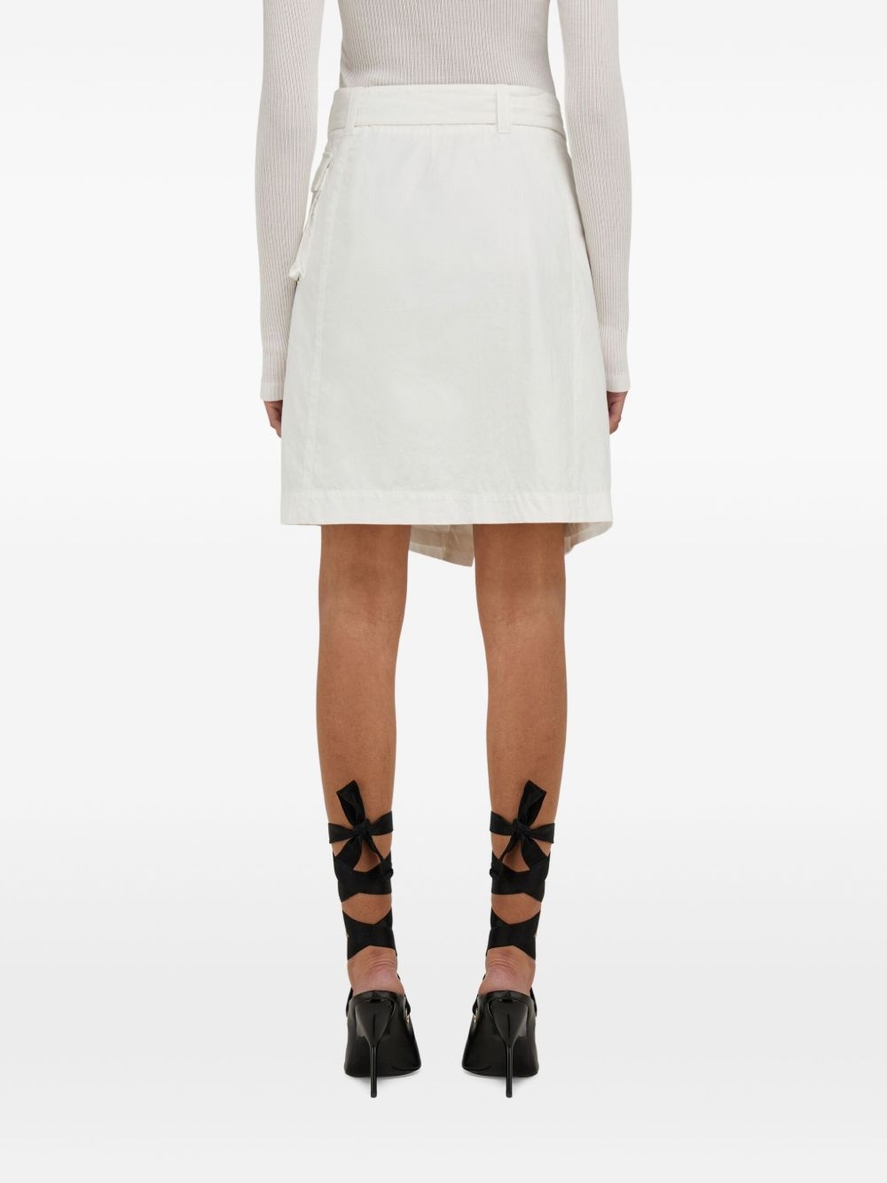 wrap midi skirt - 3
