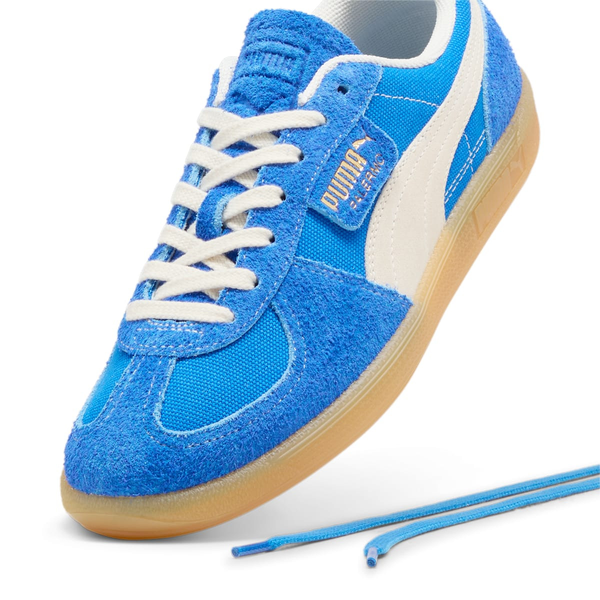 PUMA Palermo Vintage 'Hyperlink Blue Ivory' 396841-01 - 5