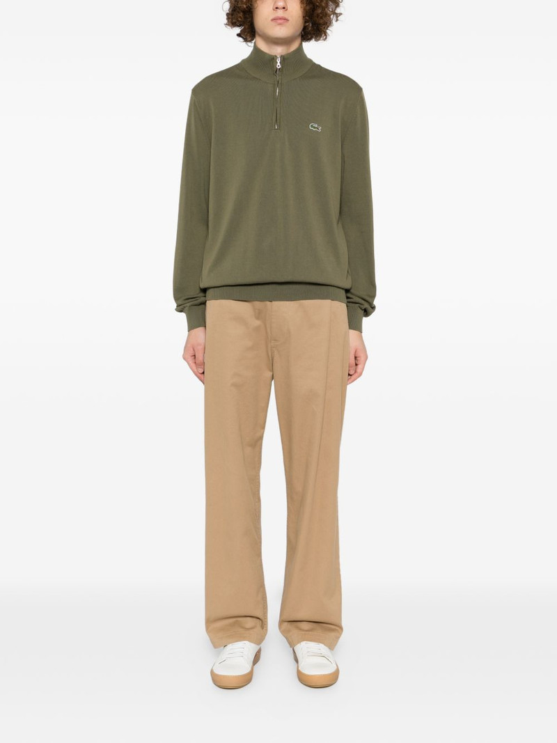 LACOSTE cotton high-neck jumper outlook