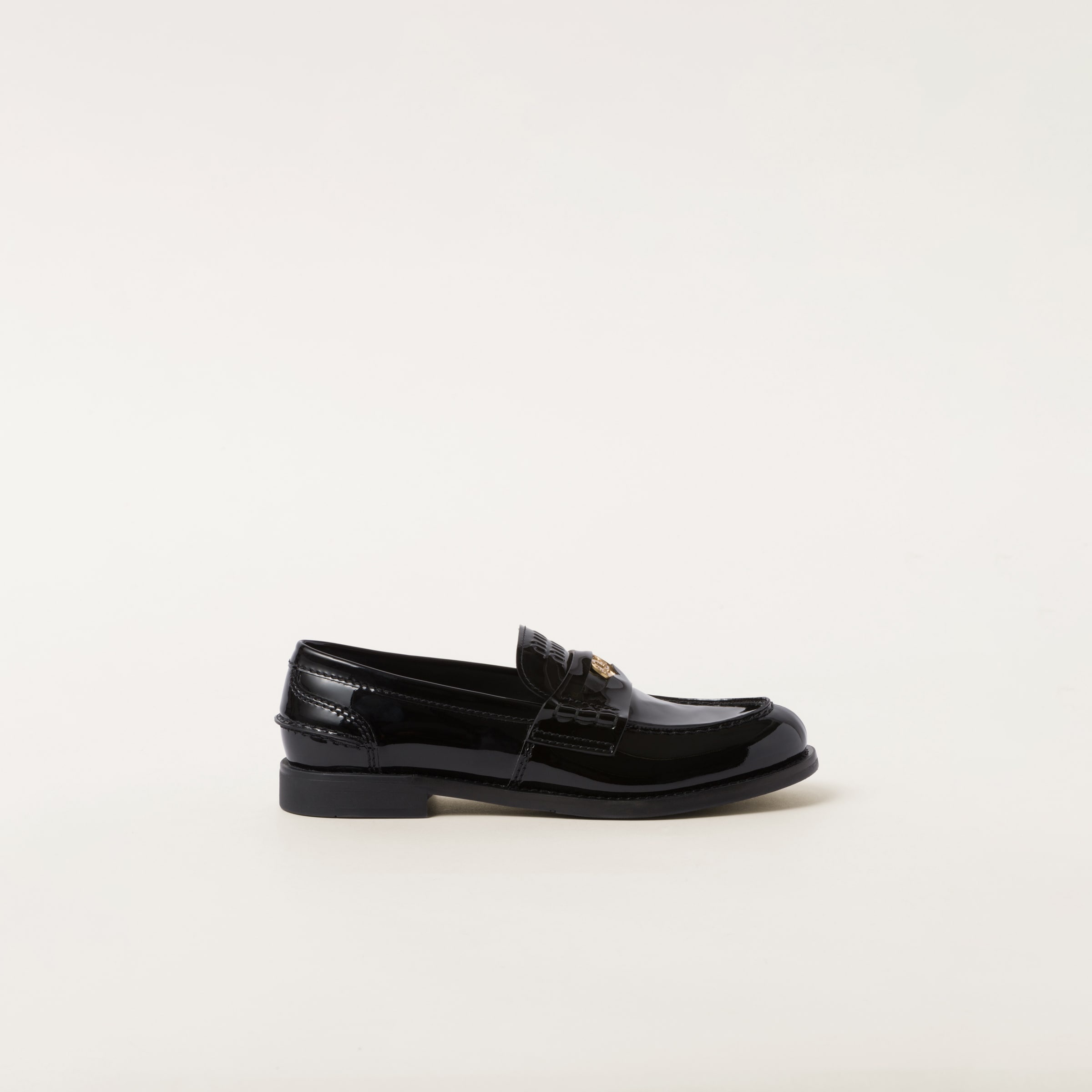 Patent leather penny loafers - 2