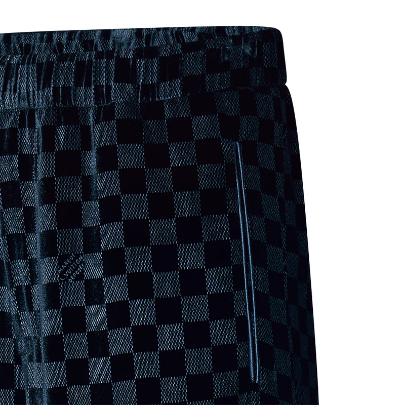 Silk-Blend Velvet Evening Pyjama Pants 3