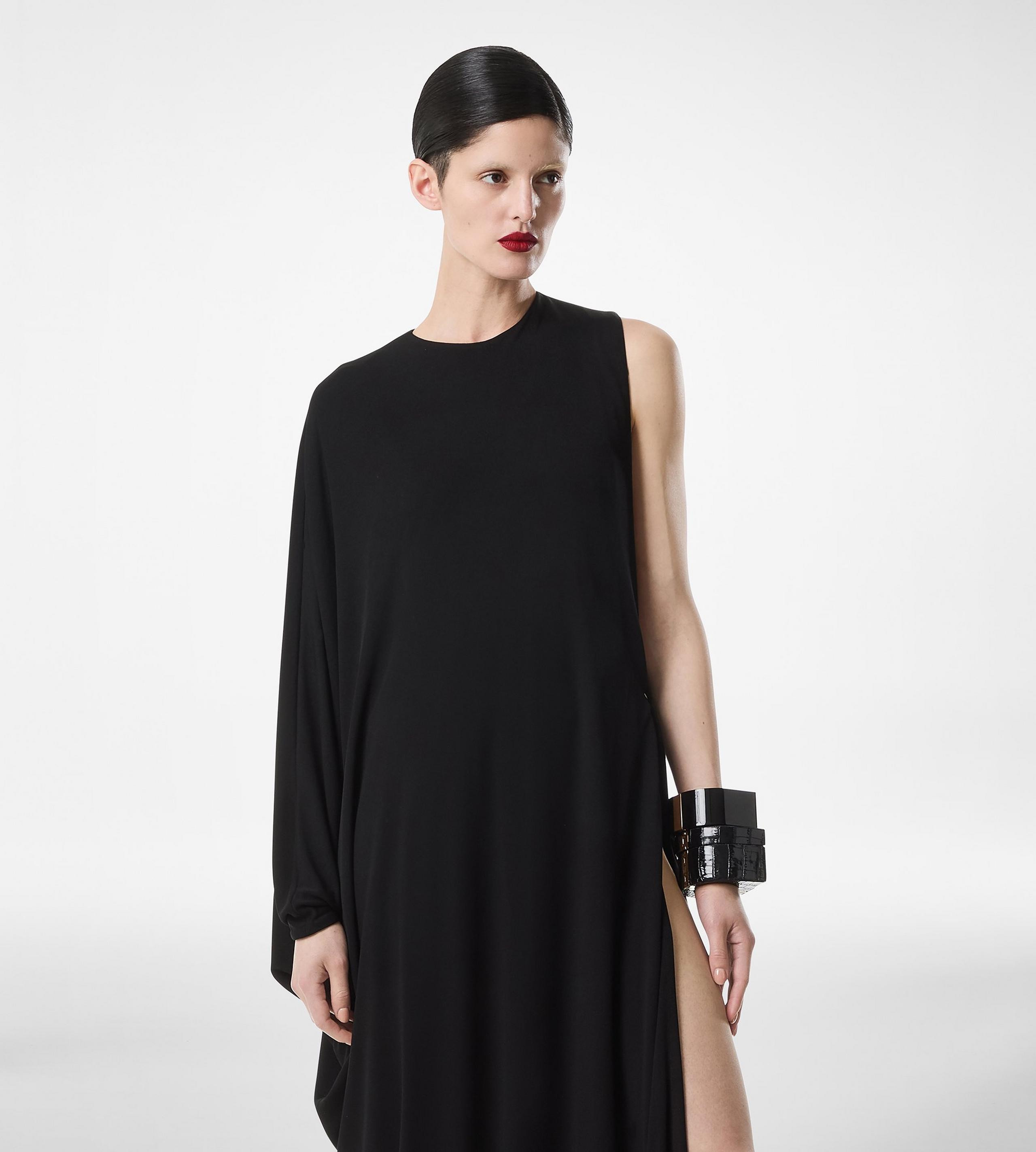CREPE JERSEY EVENING DRESS - 5