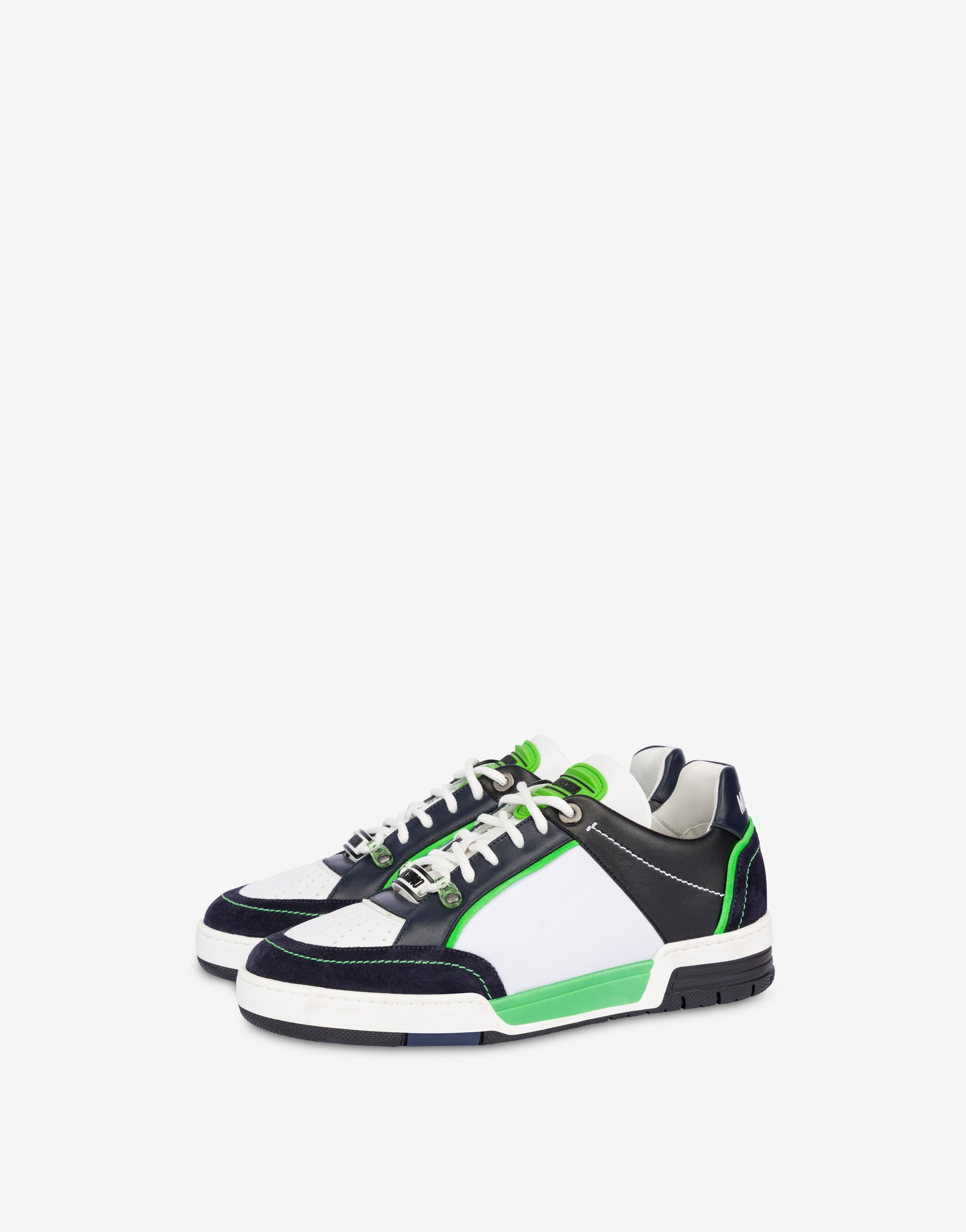 CALFSKIN STREETBALL SNEAKERS - 1