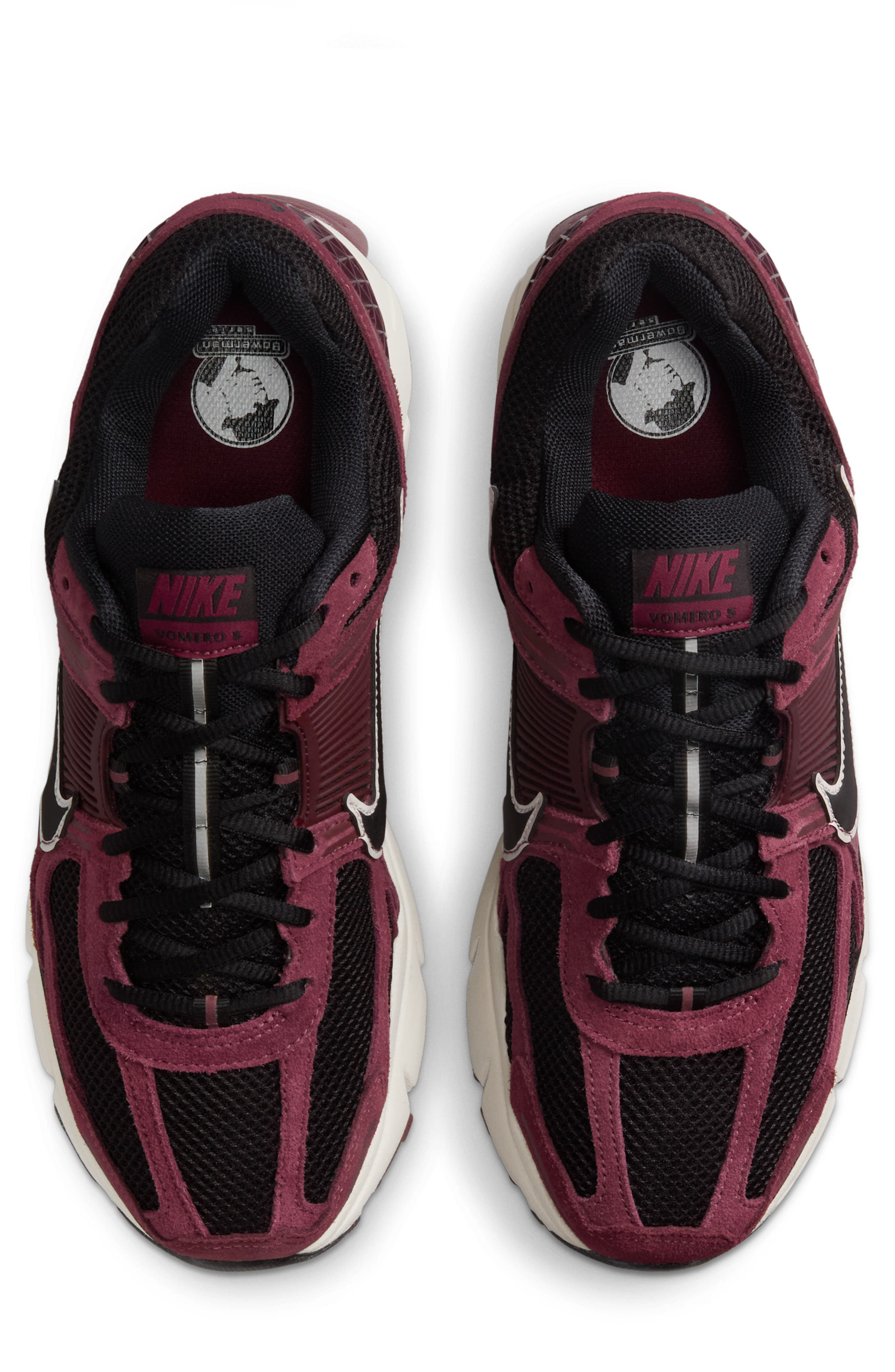 Nike Zoom Vomero 5 Premium Sneaker in Dark Team Red/Black at Nordstrom - 3
