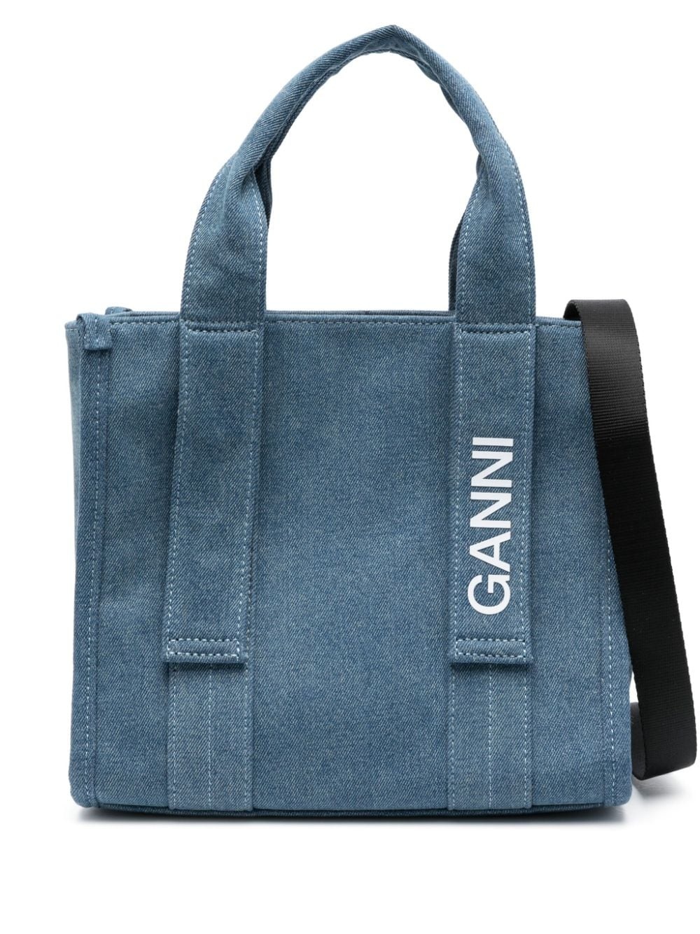 Tech denim tote bag - 1