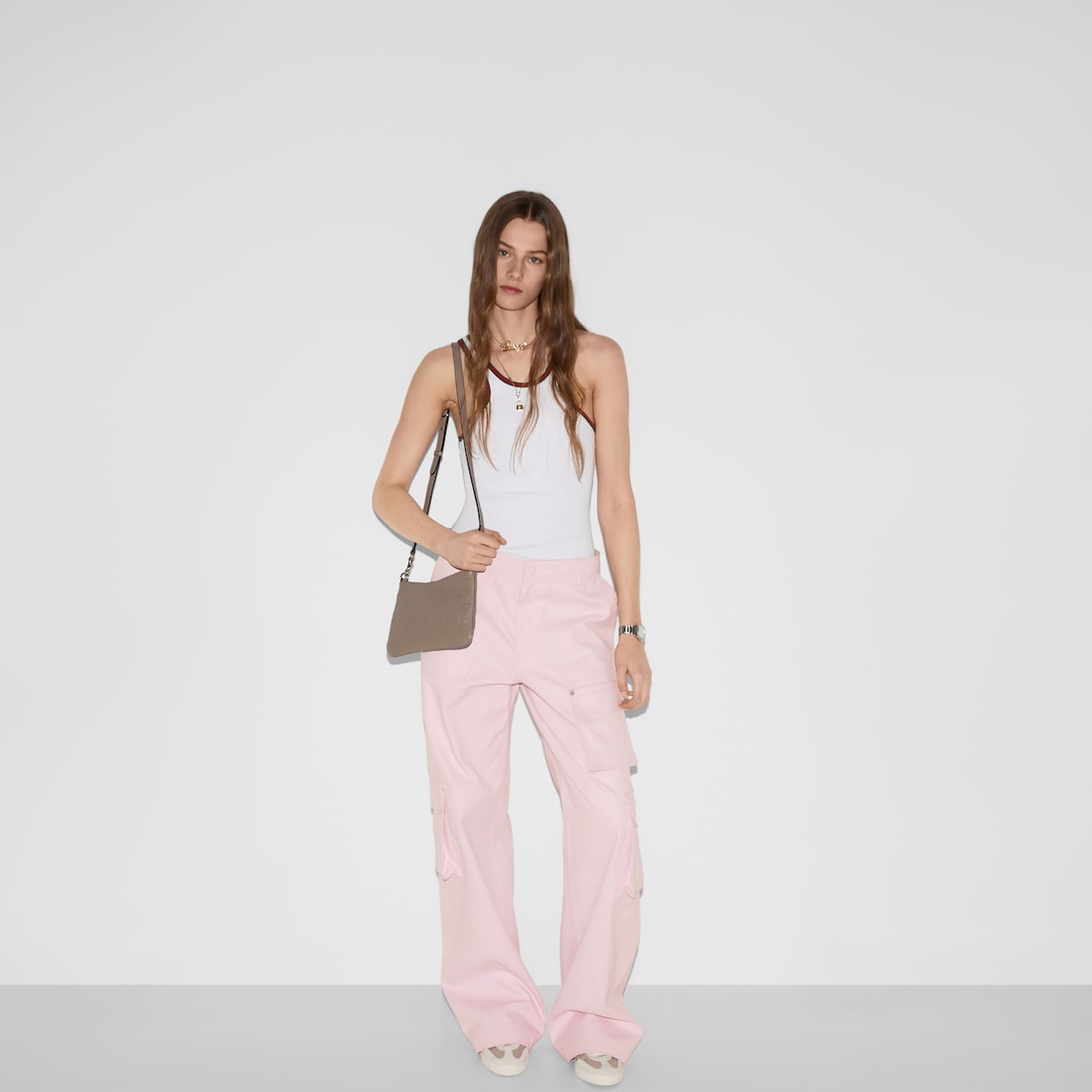 GG Emblem medium shoulder bag - 3