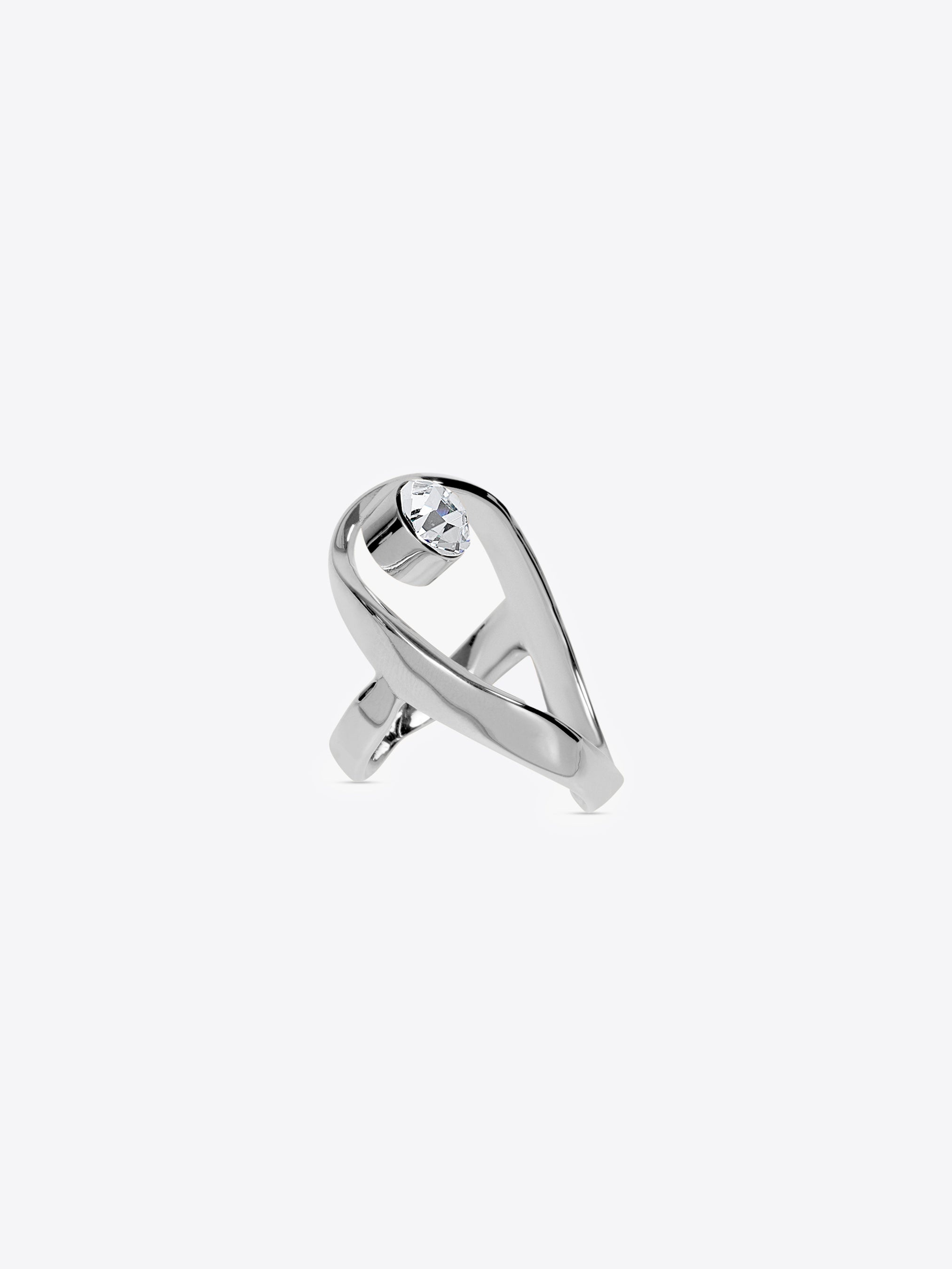 WAVED JEWEL RING - 3