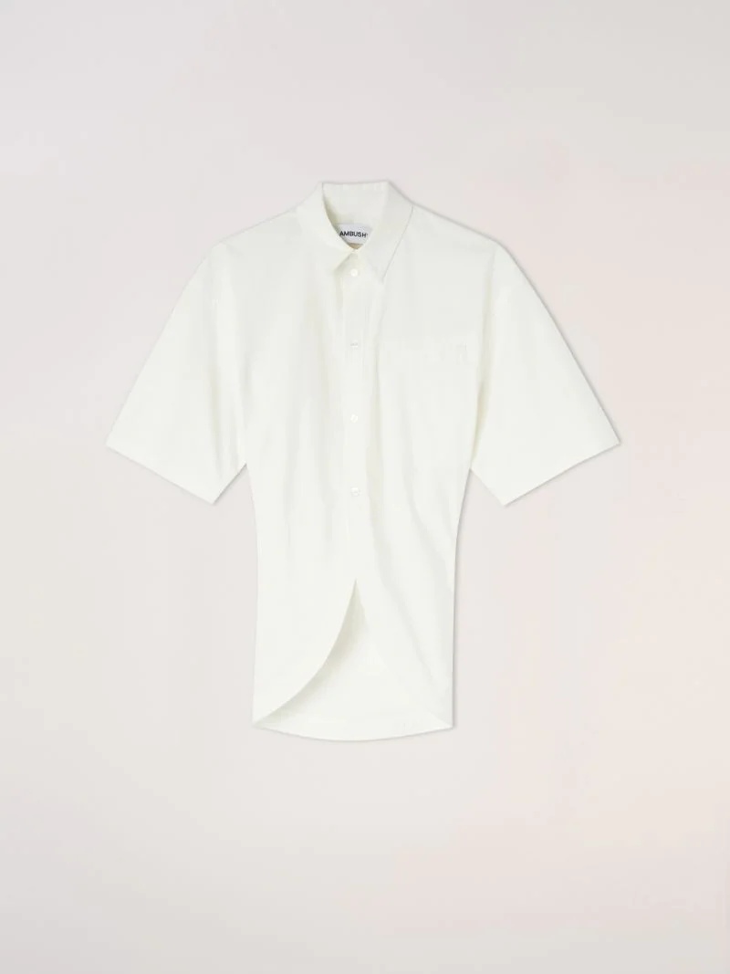 SHORT SLEEVE WAIST SHIRT - 1