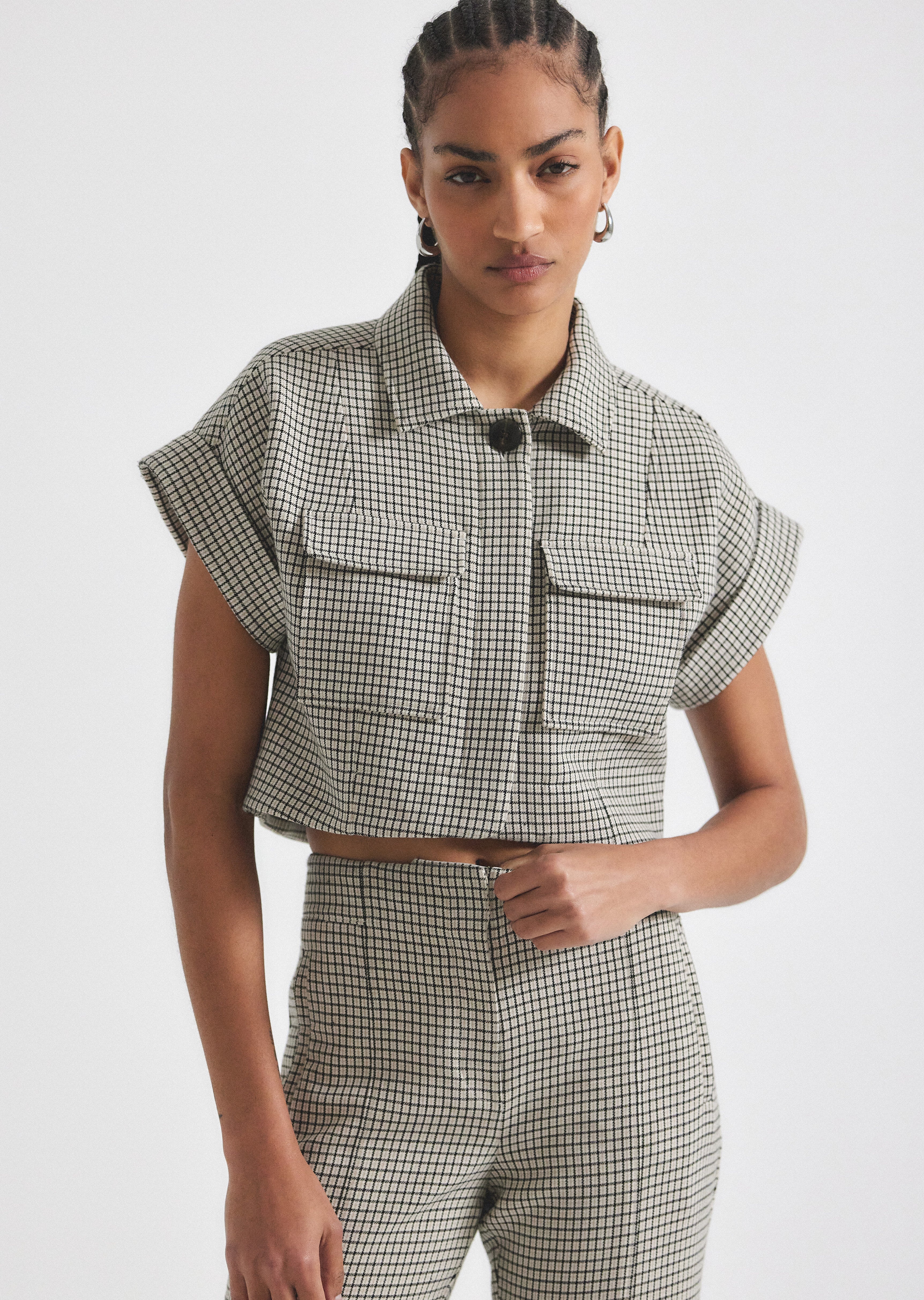 NICOLAS SHORT SLEEVE JACKET - 4