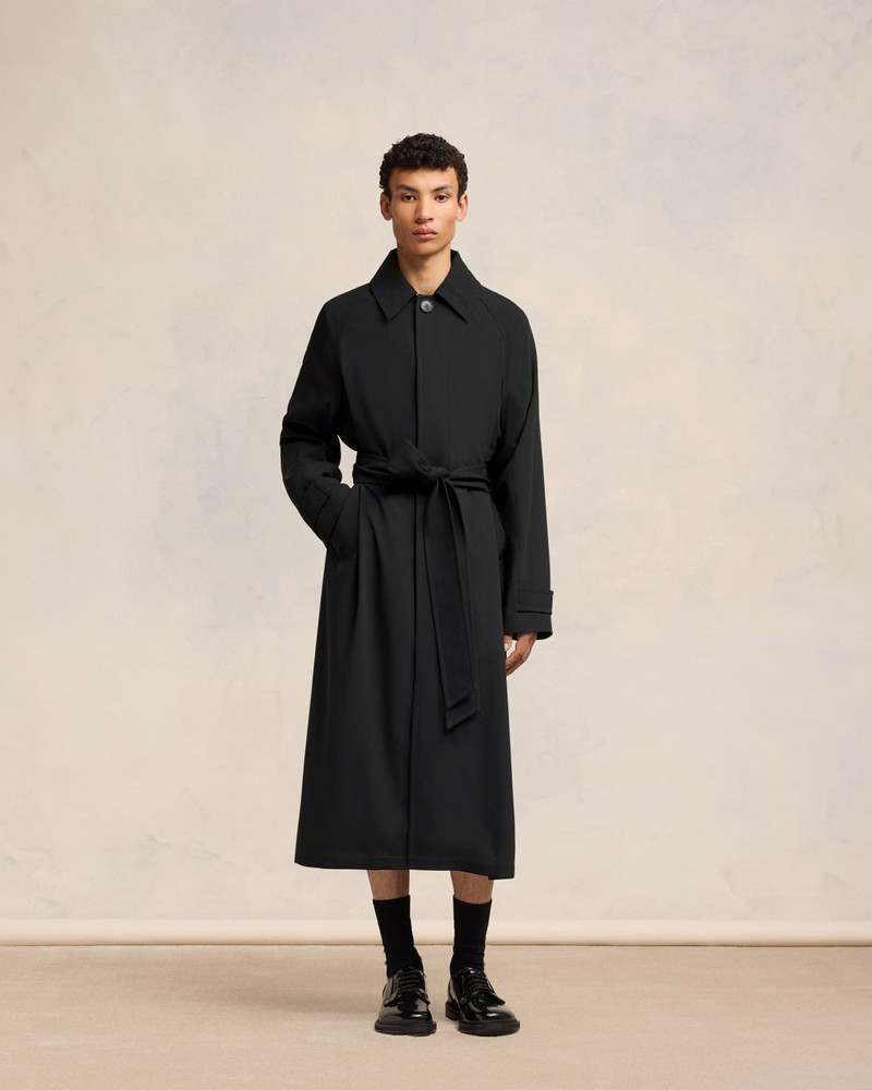 AMI Paris LONG BELTED COAT outlook