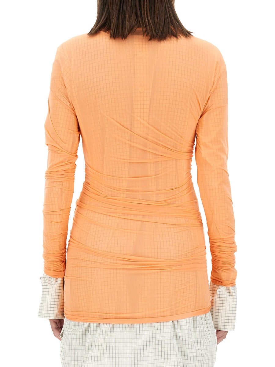 Dries Van Noten Women Tulle Tops. - 3