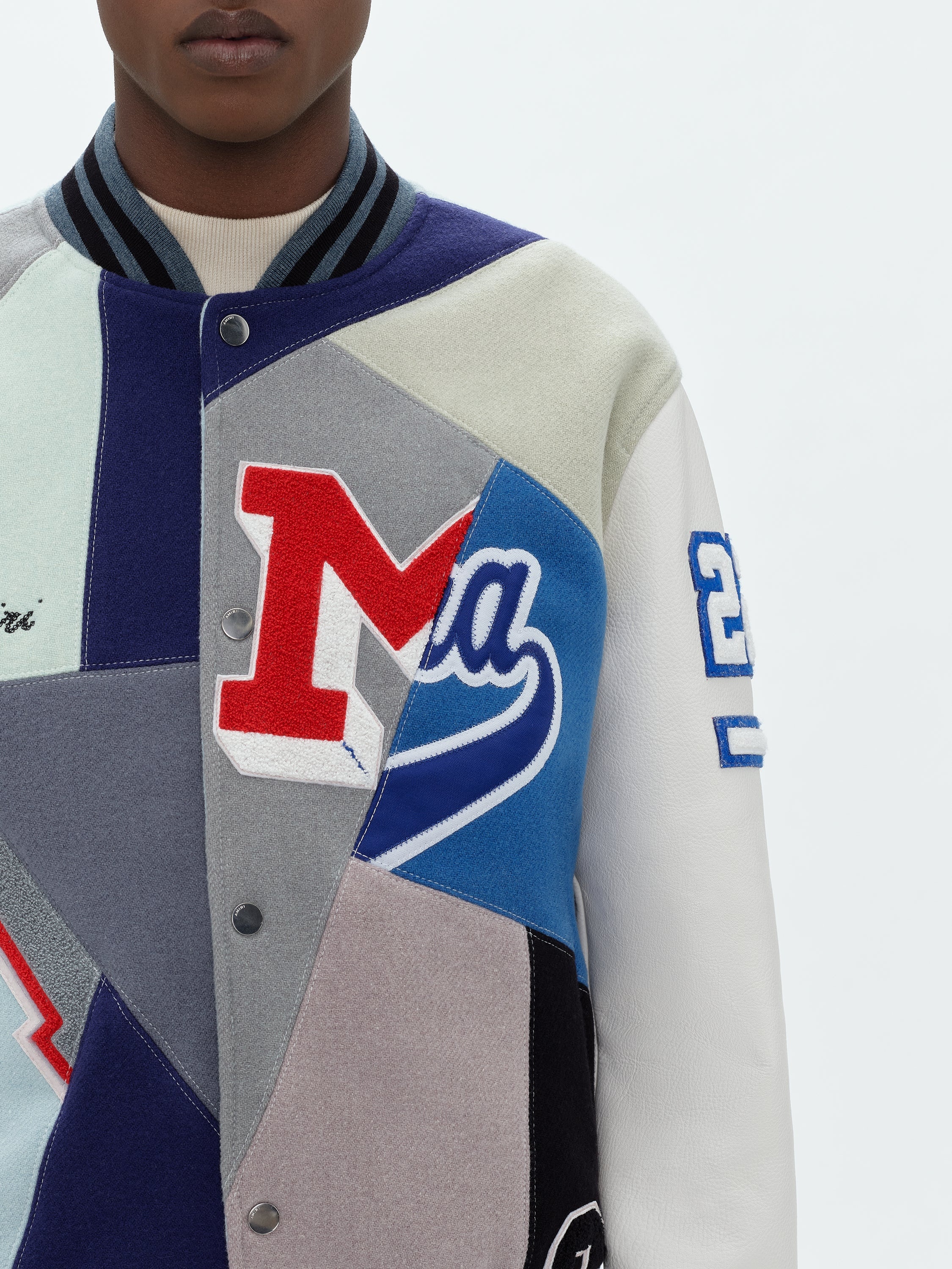 VINTAGE PATCHWORK BOMBER - 5