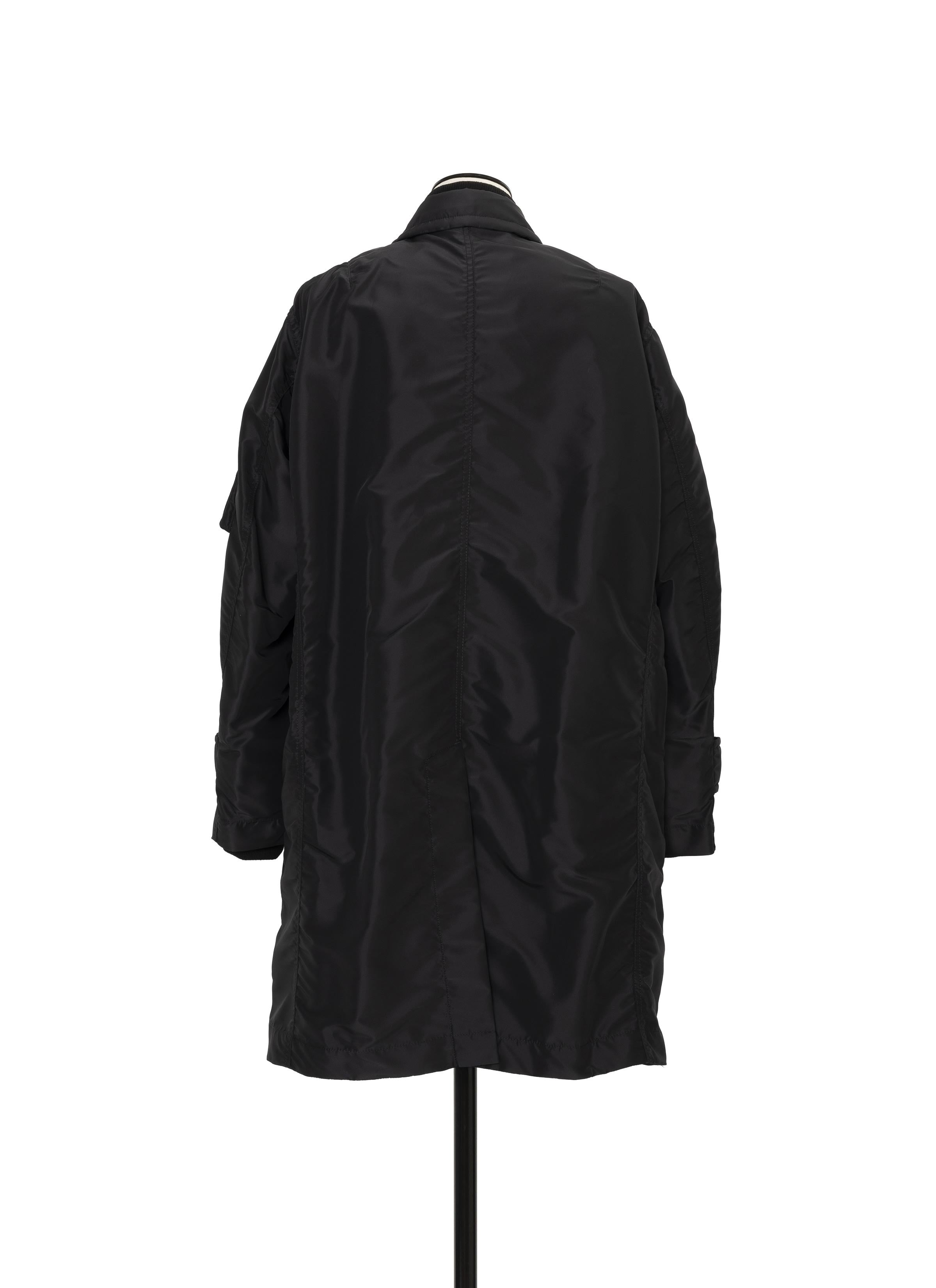 Nylon Twill Coat - 4