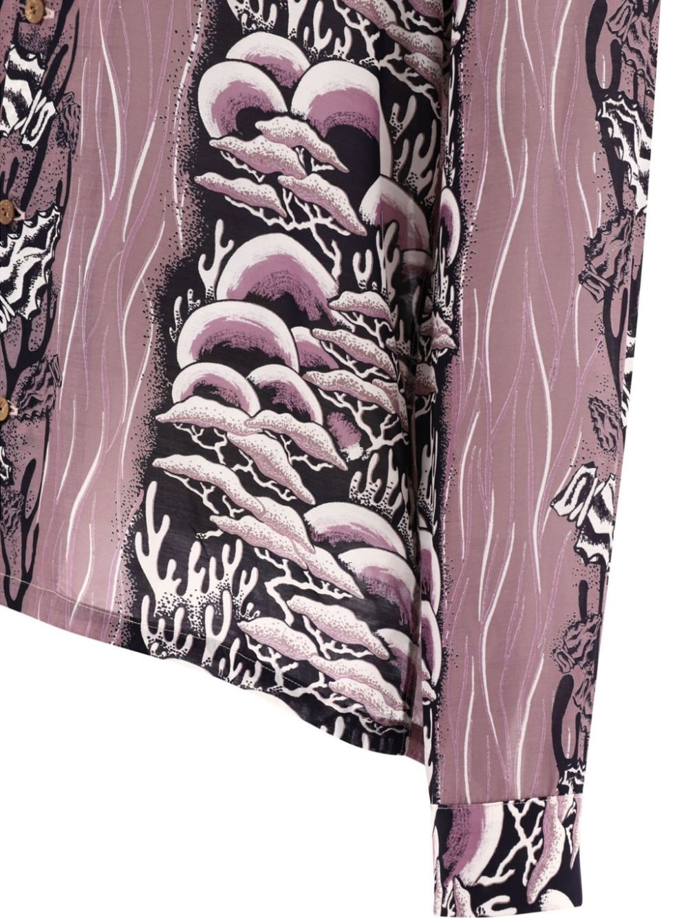 Souffle printed shirt - 4