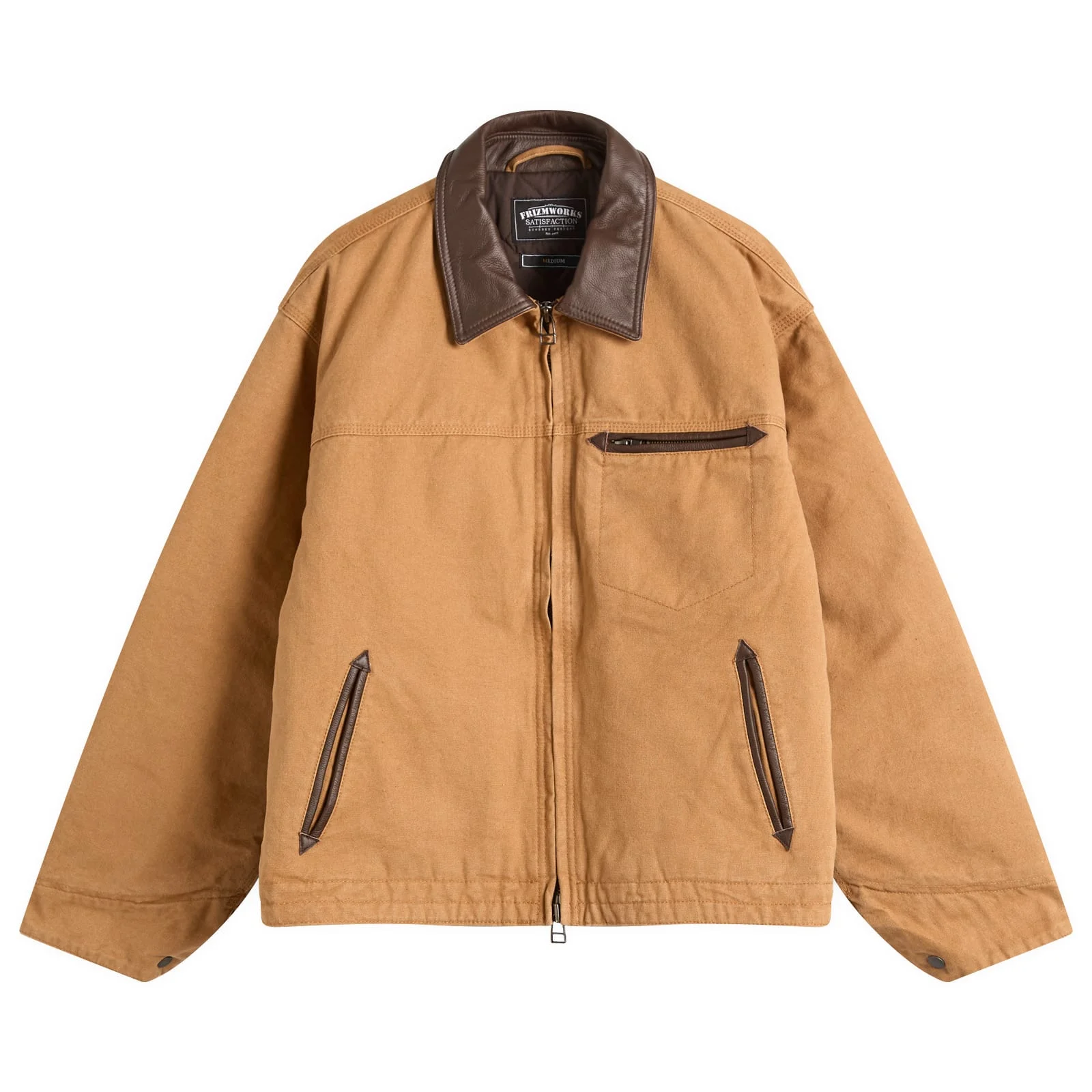 FrizmWORKS Heavy Canvas Destroyed Work Jacket - 1