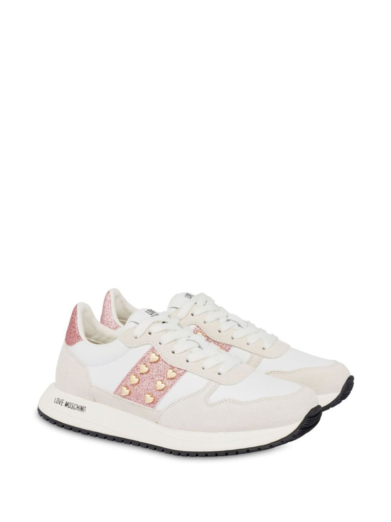 Moschino stud-embellished sneakers outlook