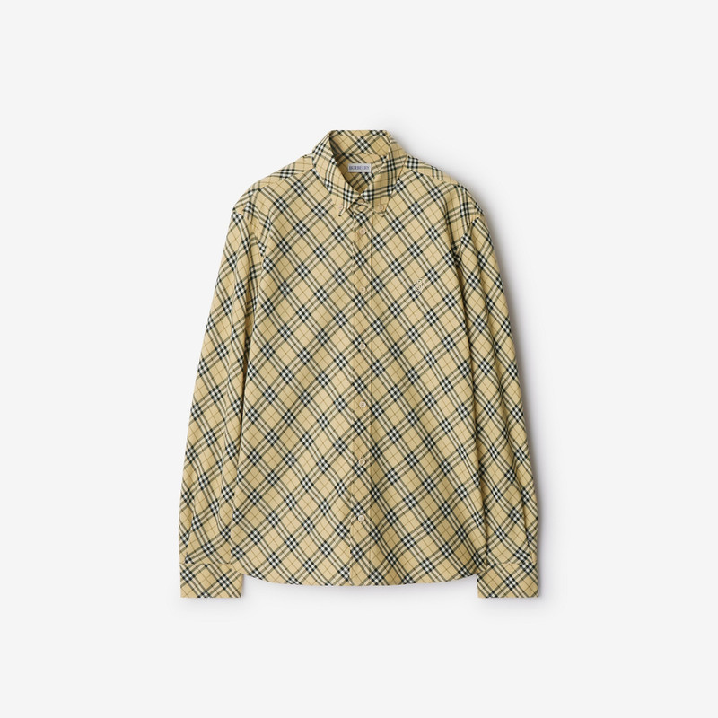 Check Cotton Shirt - 1