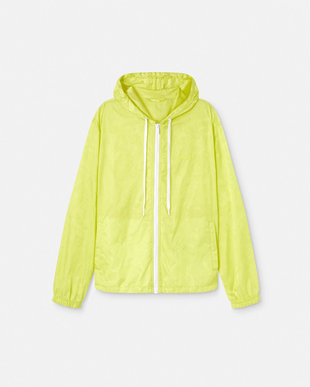 Barocco Jacquard Windbreaker Jacket - 1