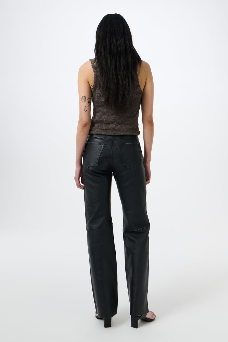 Wata Cut Whisker Black Buffed Lambskin 7