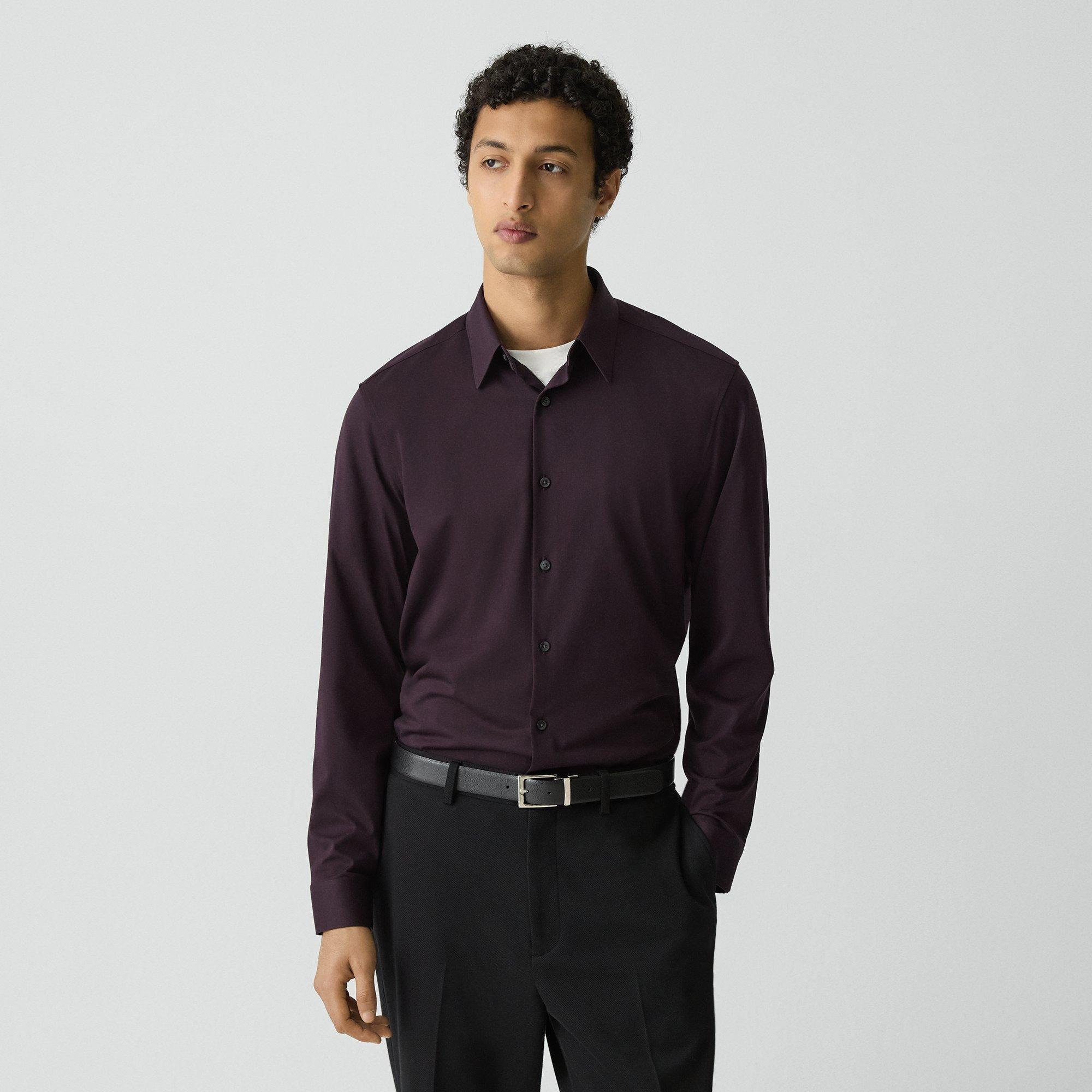Sylvain Shirt in Structure Knit - 2