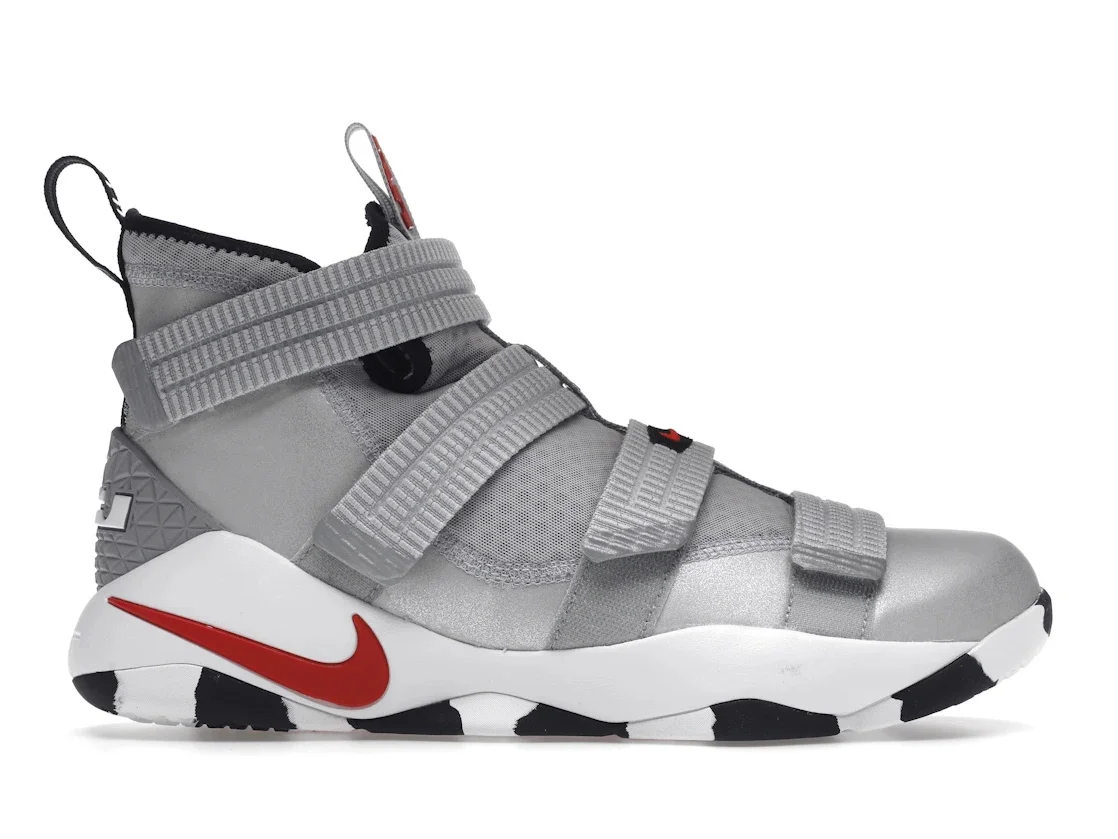 Nike LeBron Zoom Soldier 11 Silver Bullet - 1
