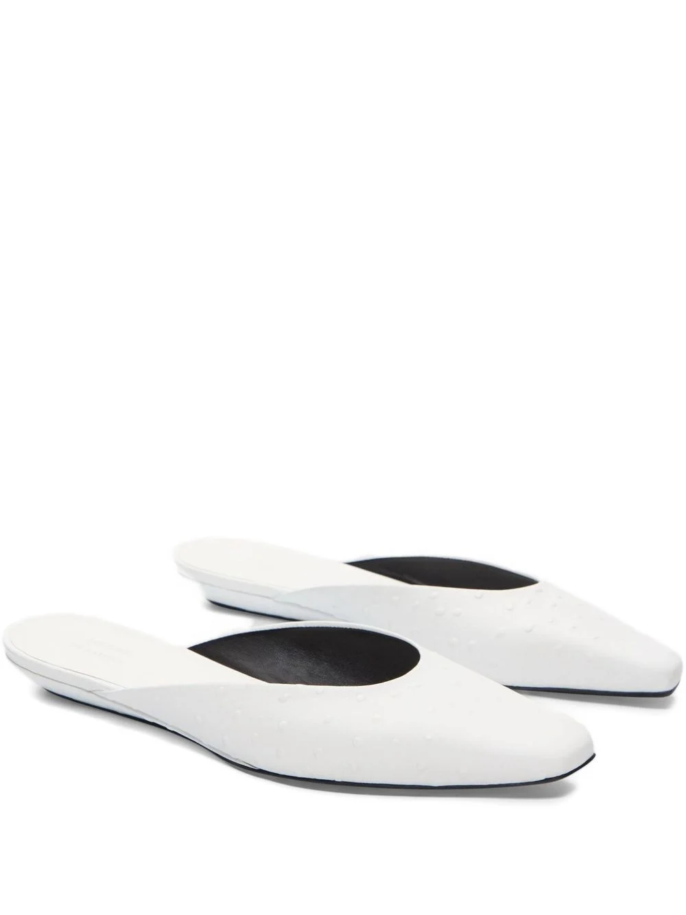 Alix square-toe mules - 1