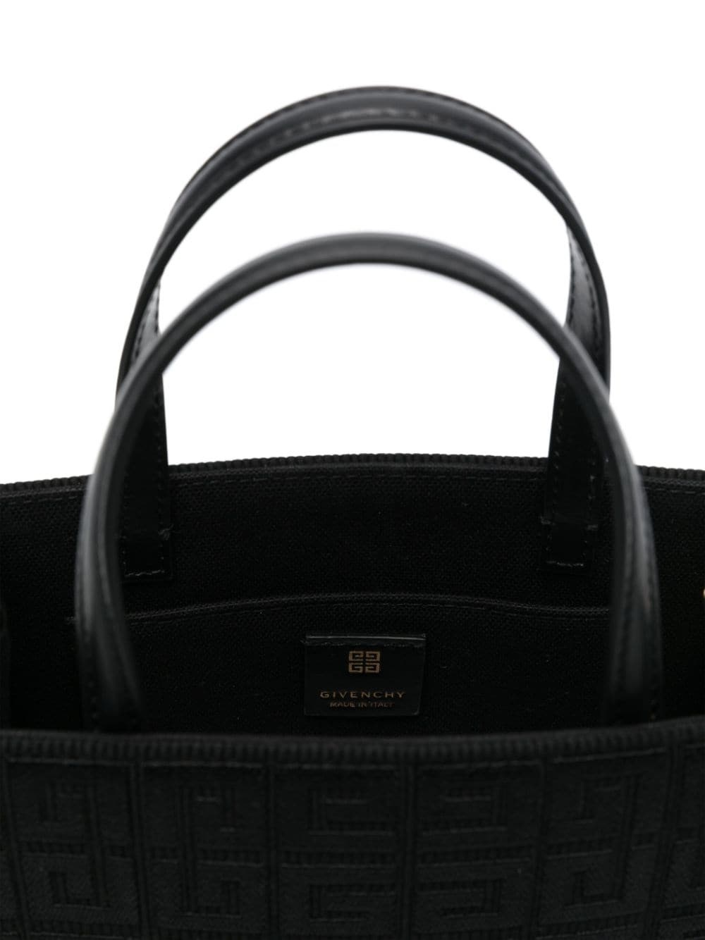 mini 4G-embroidered tote bag - 5