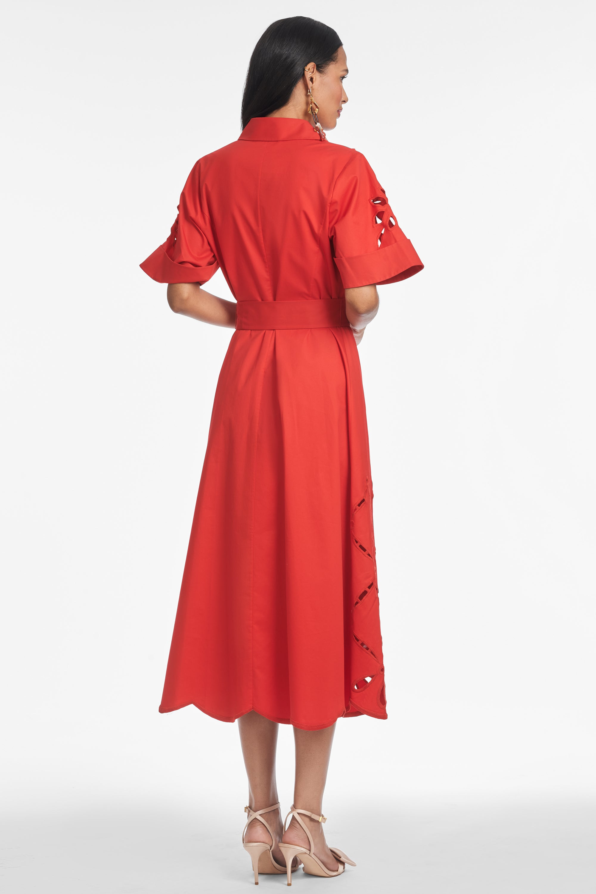 VINCENZA DRESS - CHERRY - 4