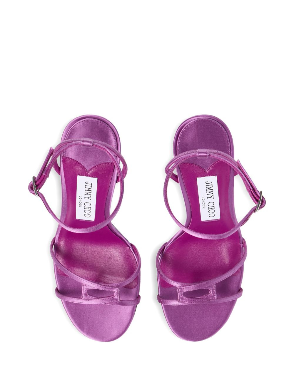 100 mm Leo round-toe sandals - 3