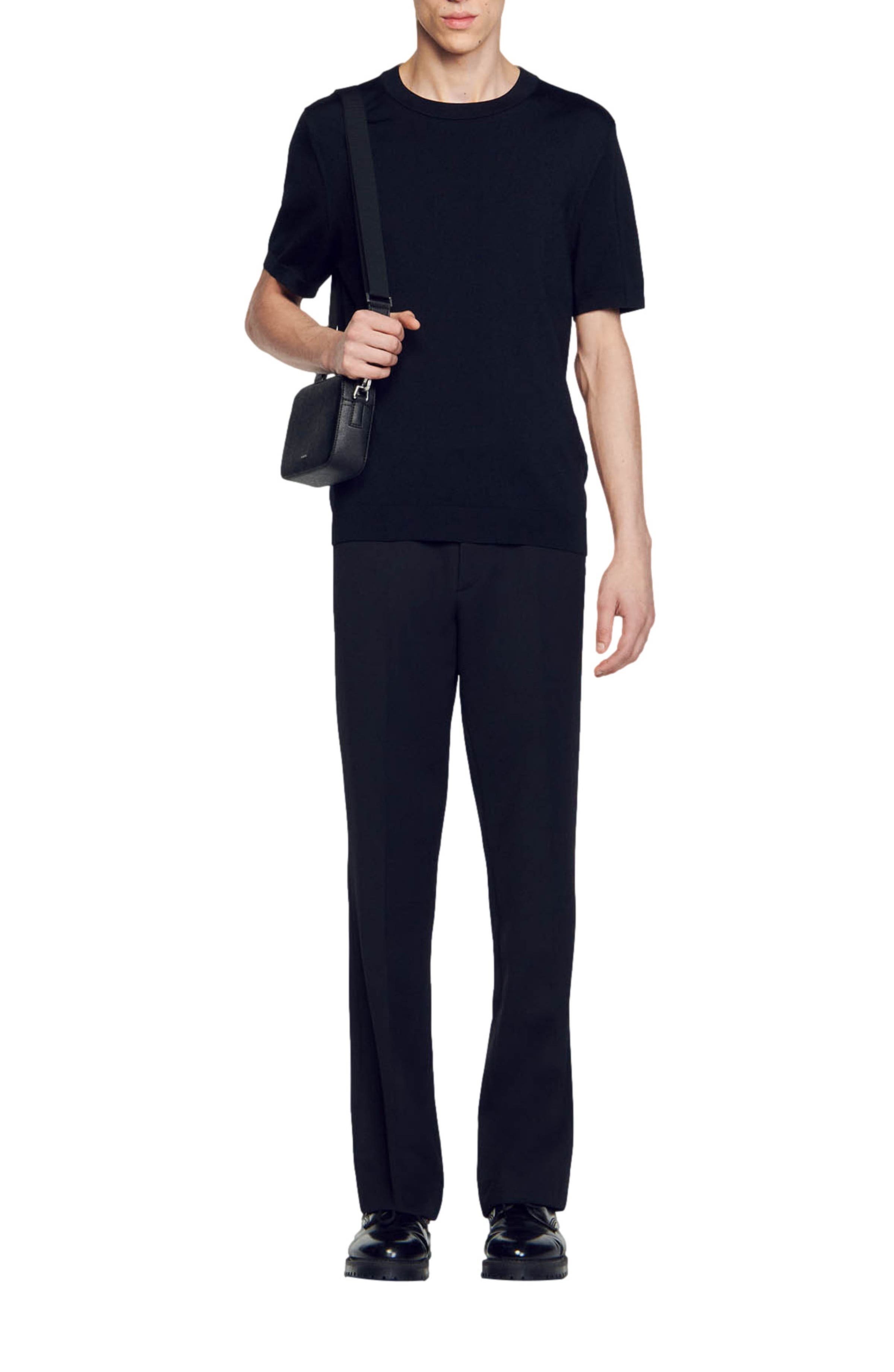 Pablo Stretch Knit Crewneck T-Shirt - 6