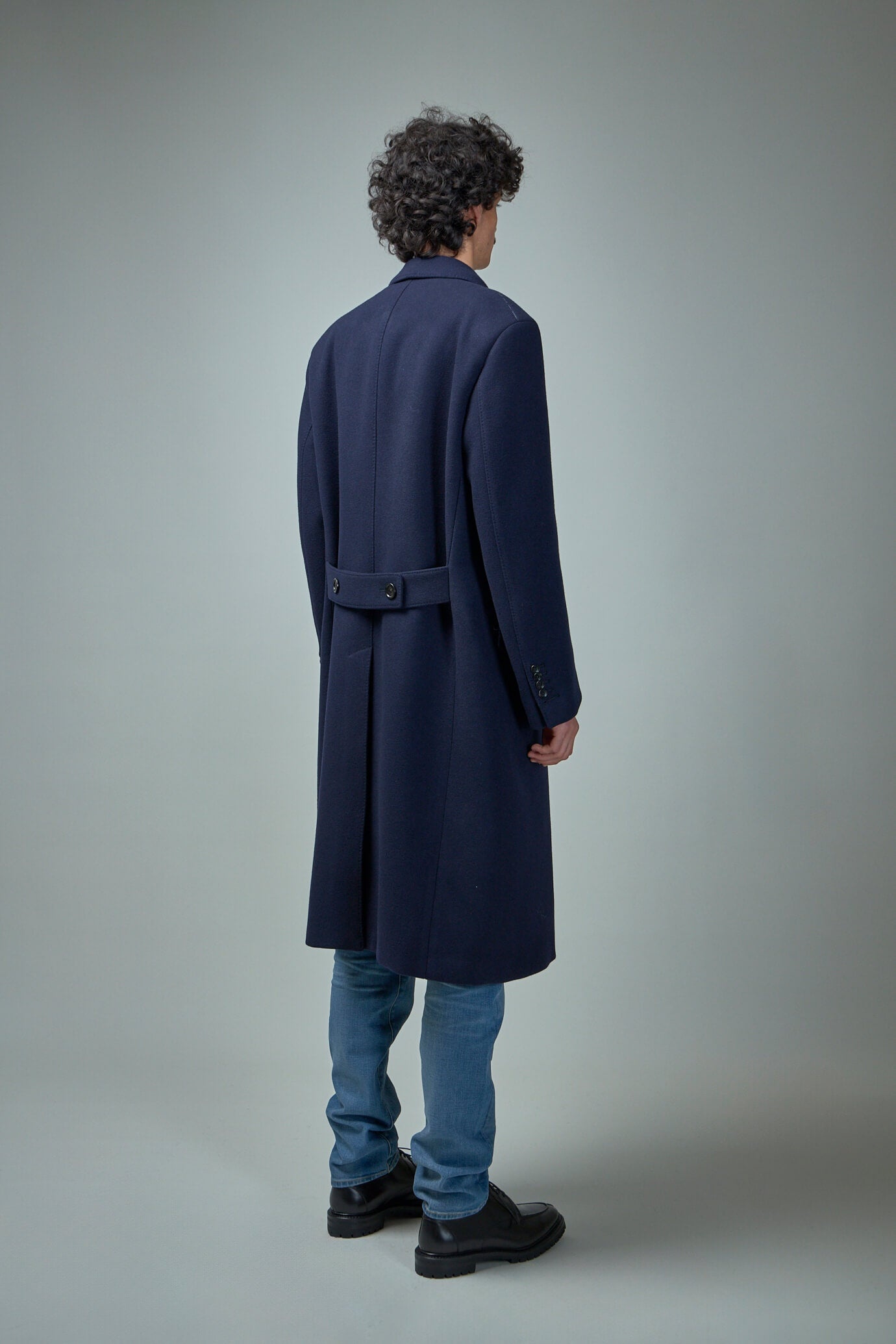 Wool Japanese Felt Atticus DB Coat - 3