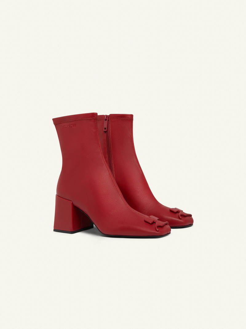 courrèges REEDITION HERITAGE VEGAN NAPPA ANKLE BOOTS outlook
