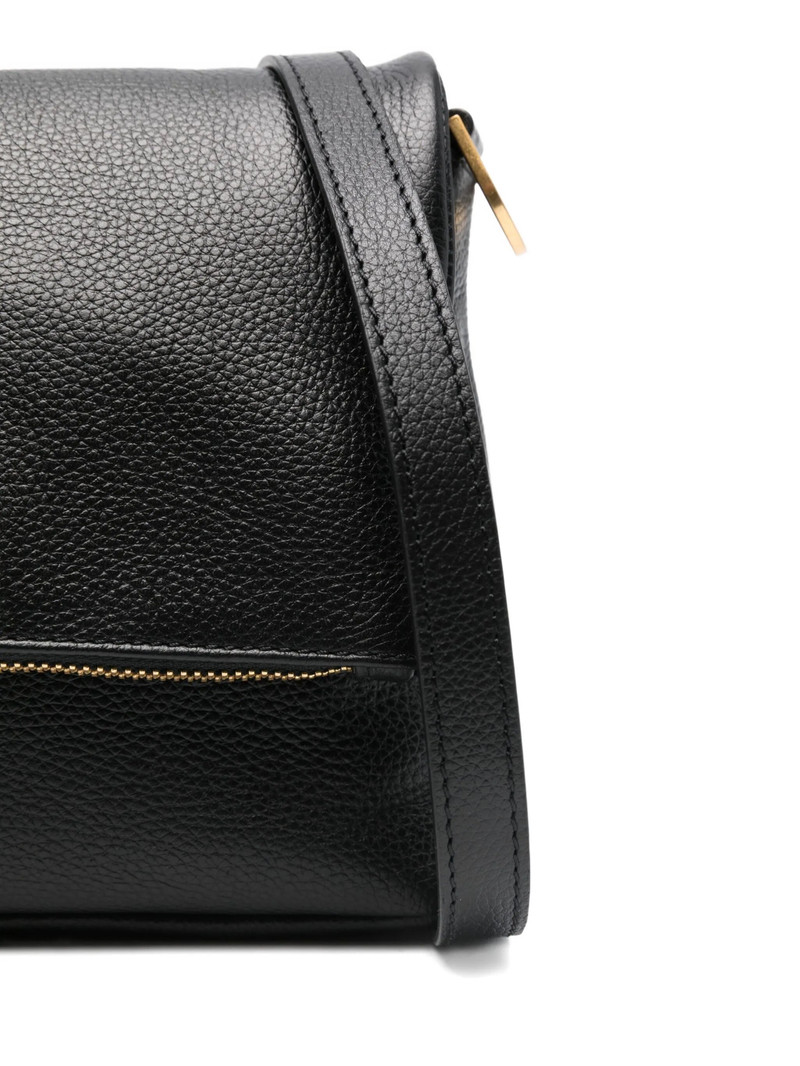 Zadig & Voltaire Rocky Grained-leather Shoulder Bag 4