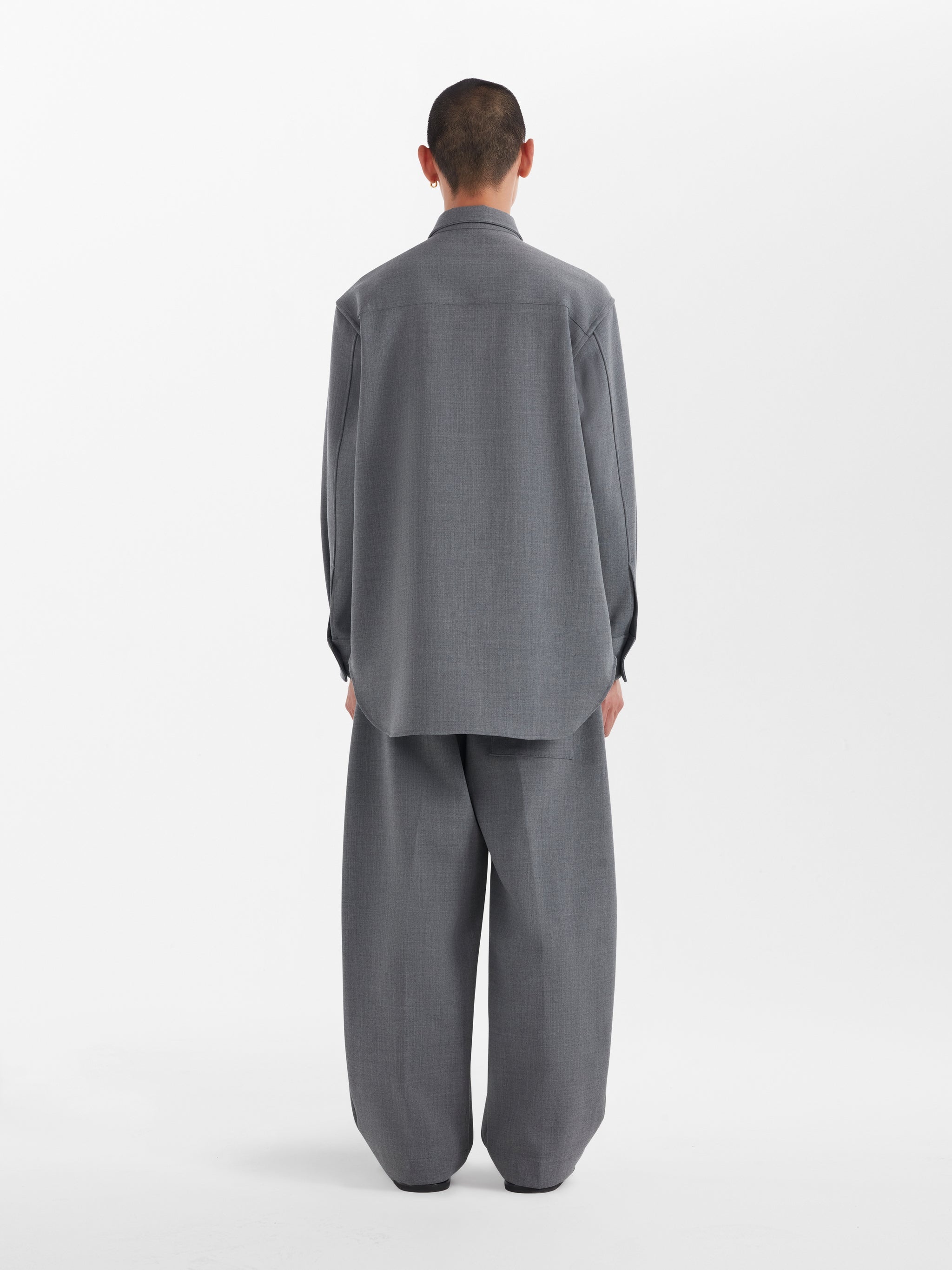 トップス STUDIO NICHOLSON AKAKO SHIRT XS Akako Shirt