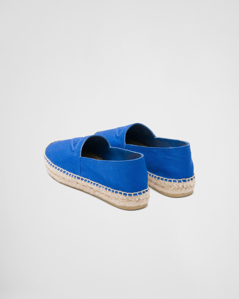 Cotton drill espadrilles 5