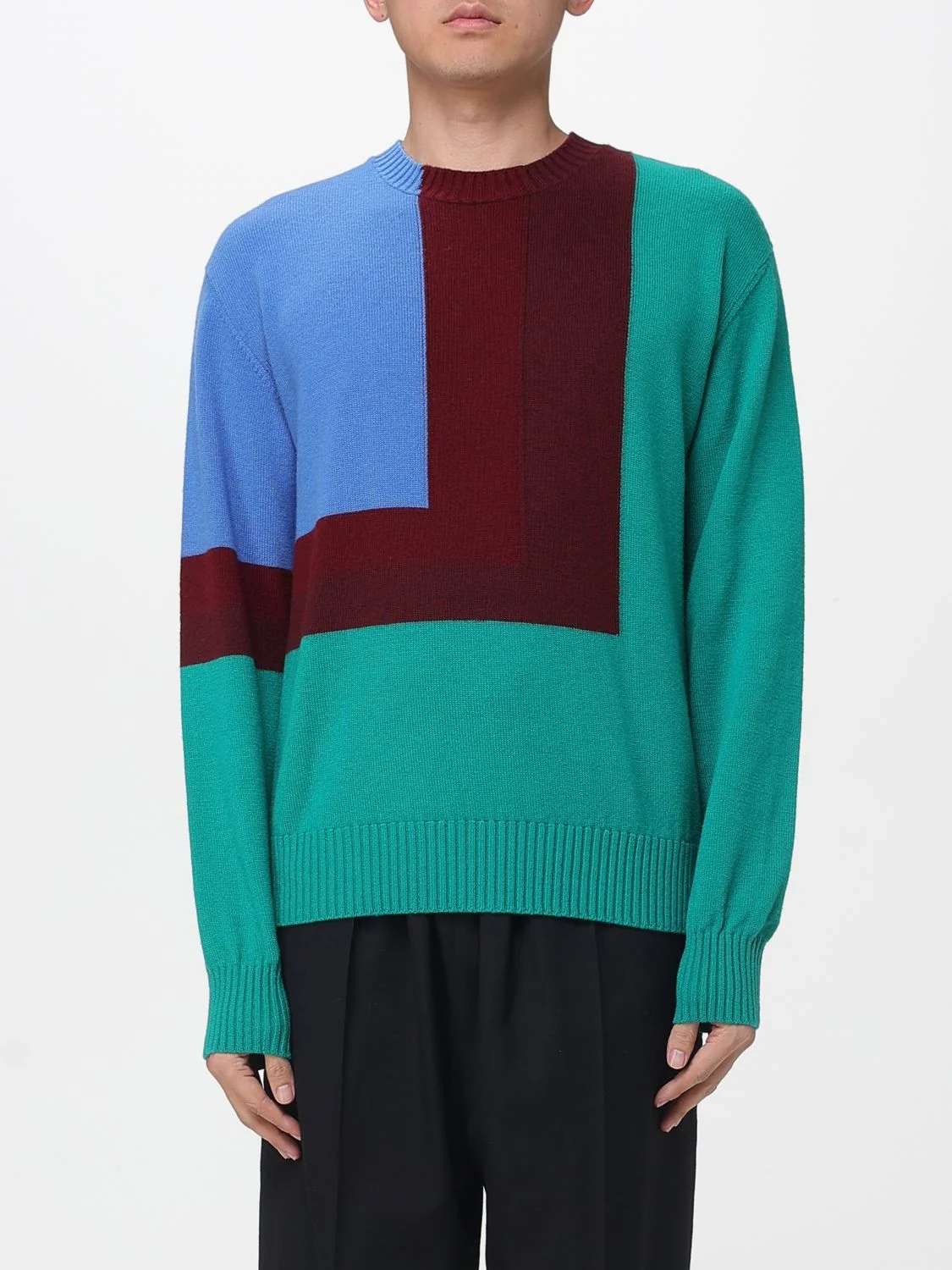 Loewe Sweater Men Burgundy - 1