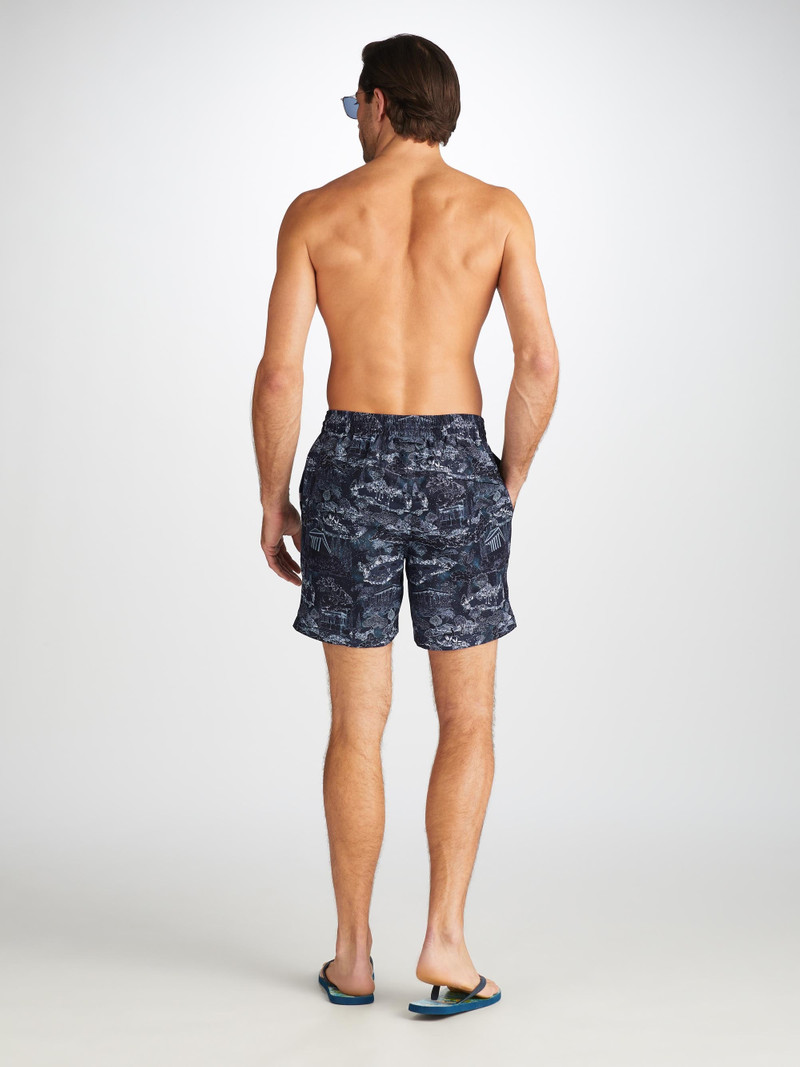 Men's Swim Shorts Maui 66 Navy 4