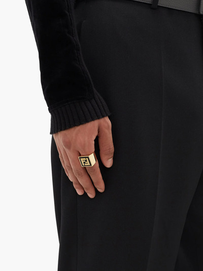 FENDI FF onyx ring outlook