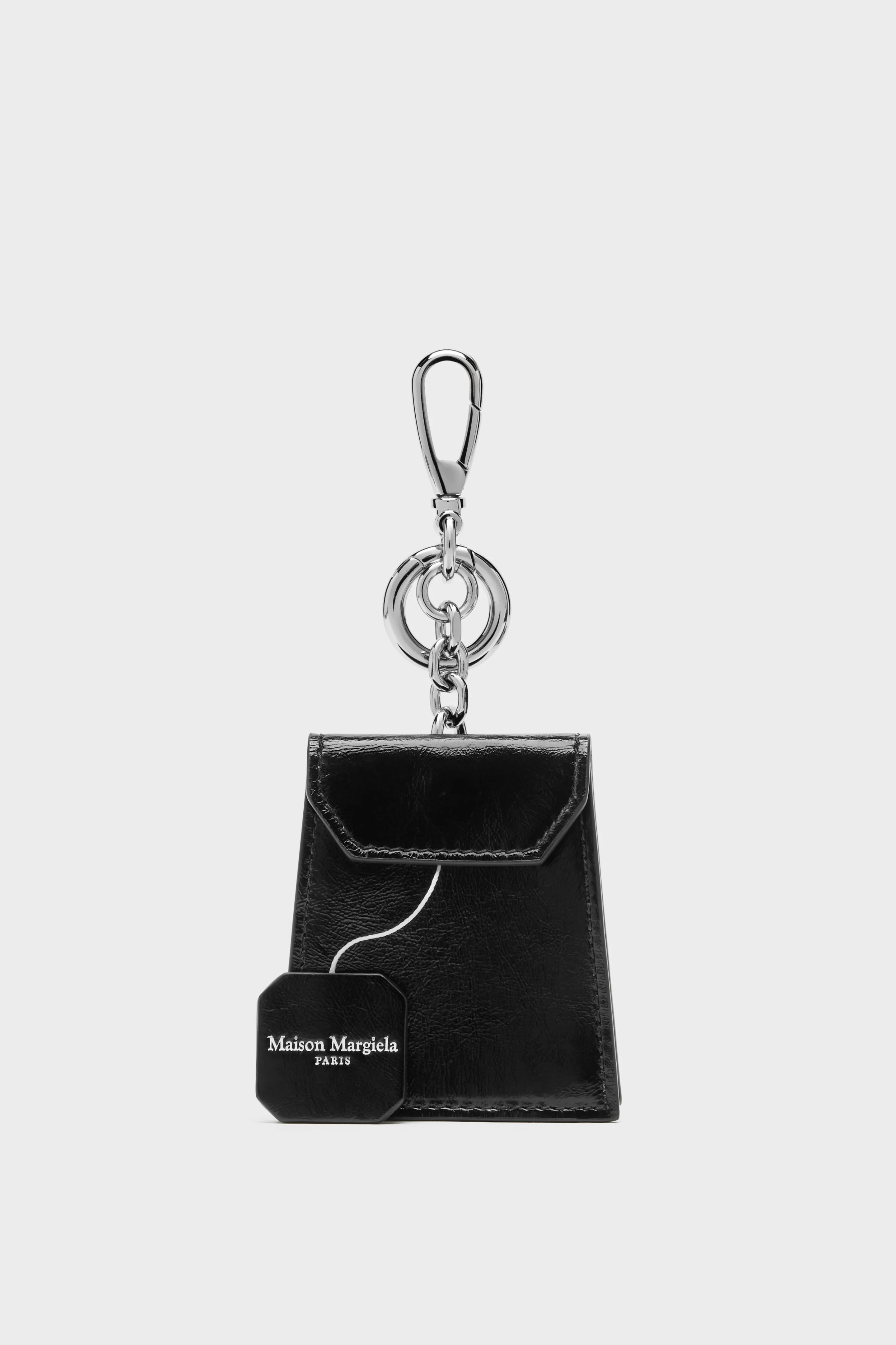 Leather tea bag charm - 1