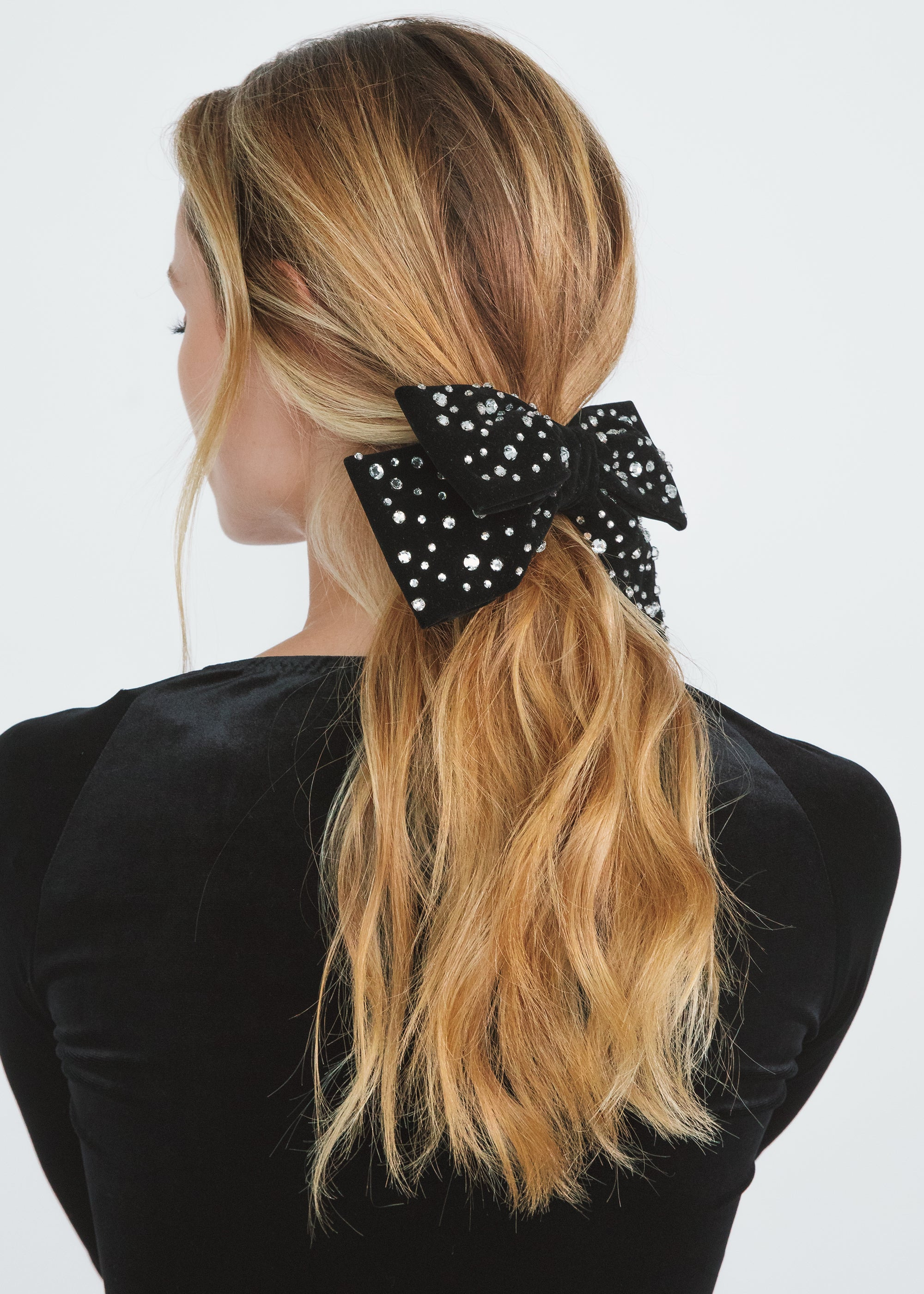 Loren Bow Barrette - 3