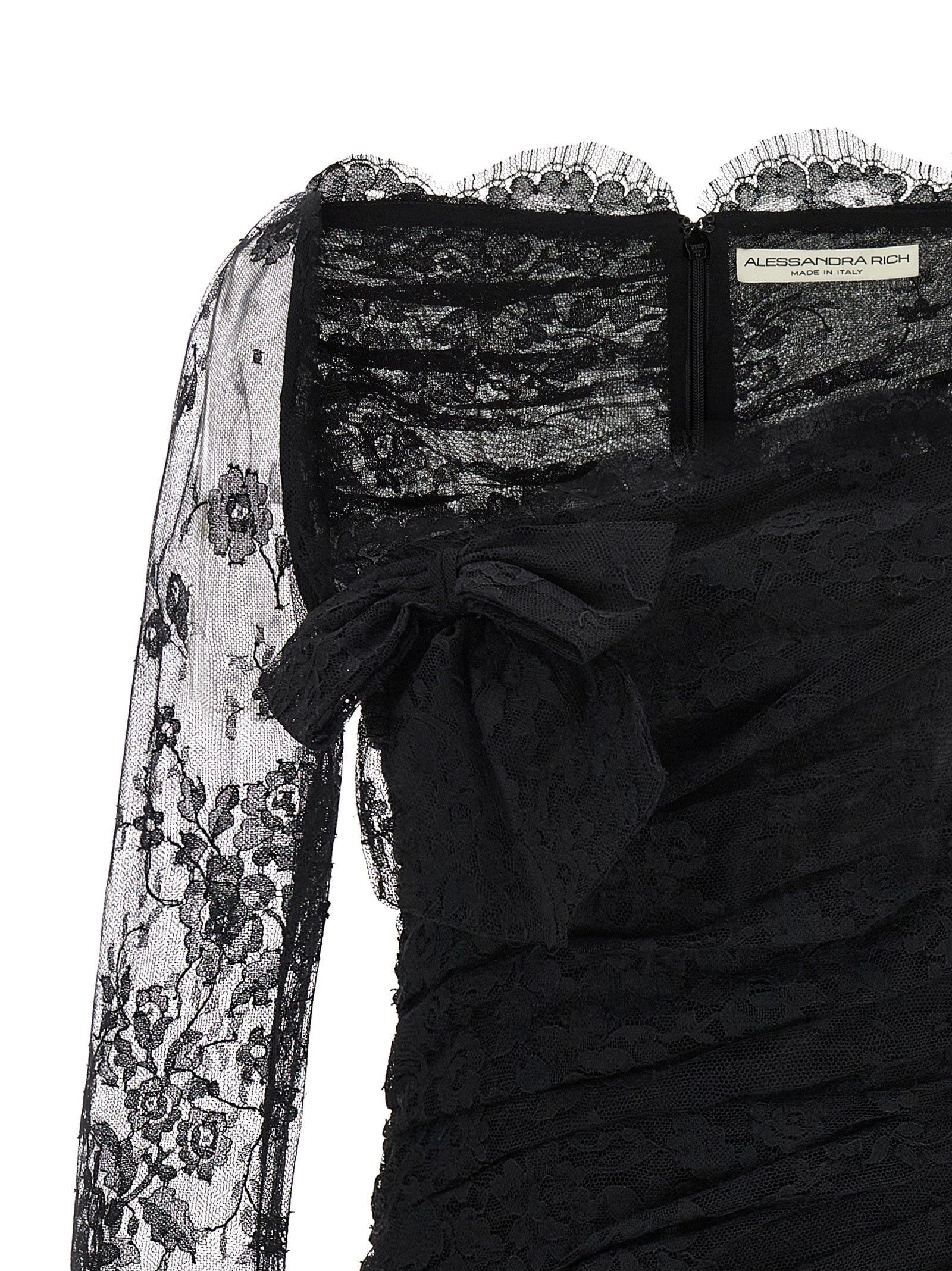 Alessandra Rich Women Draped Dress. - 3
