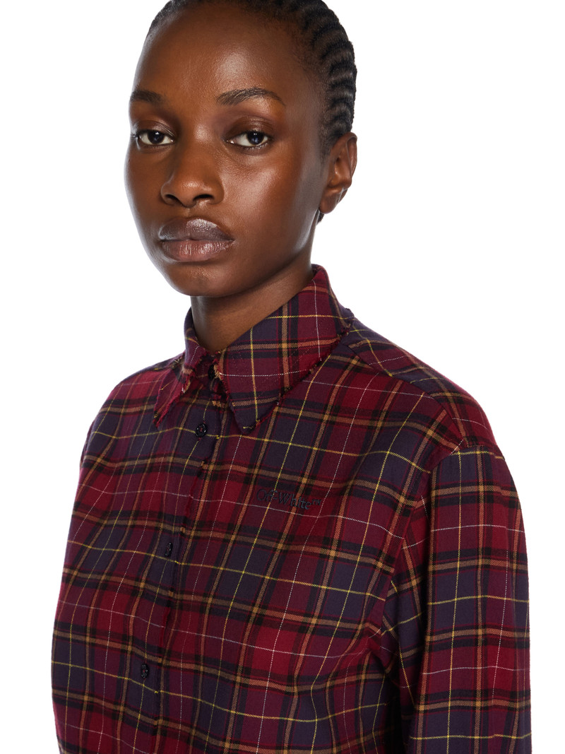 Check Flannel Arrow Spray Shirt 5