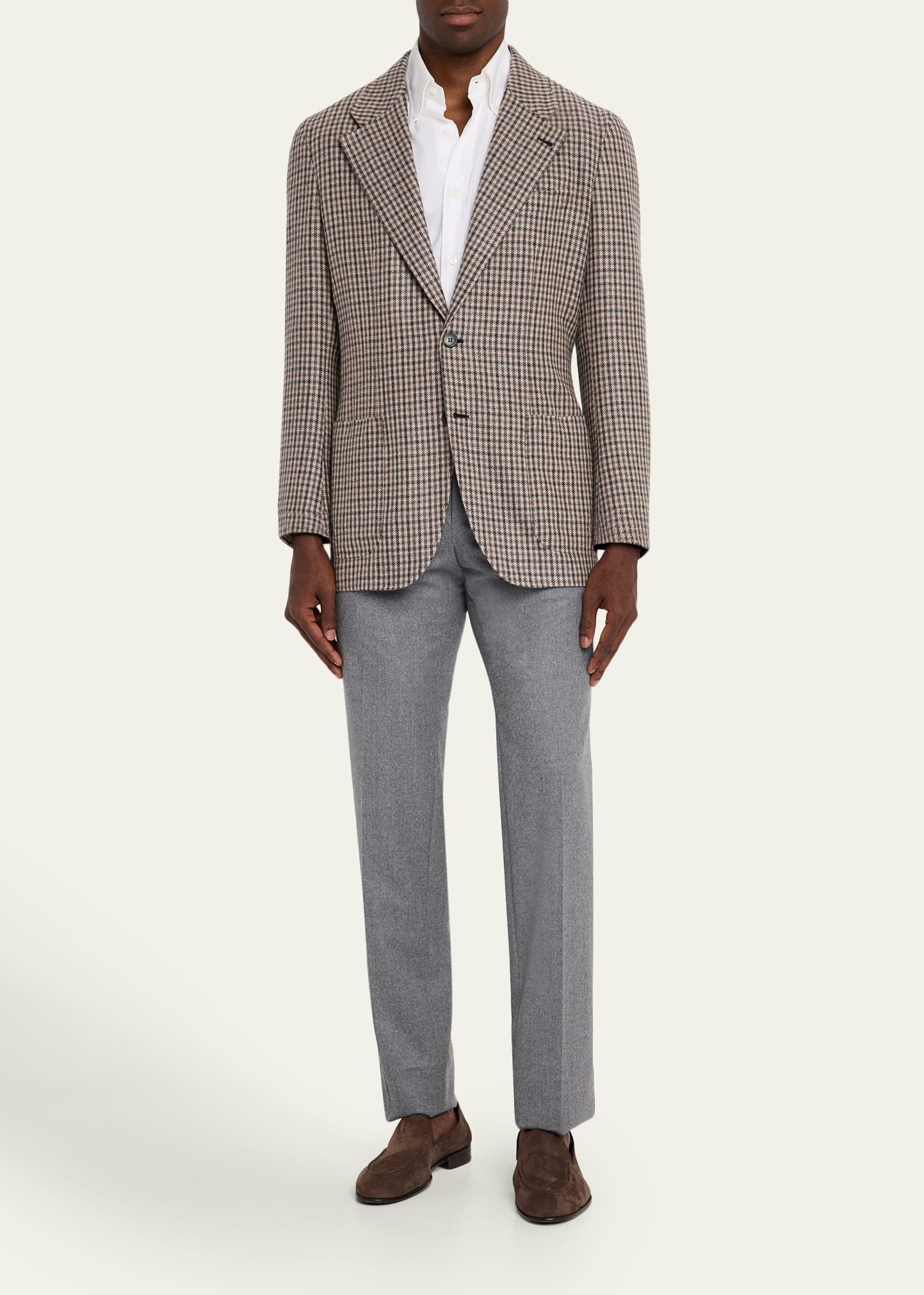 Men's Brera Cashmere District Check Sport Coat - 2